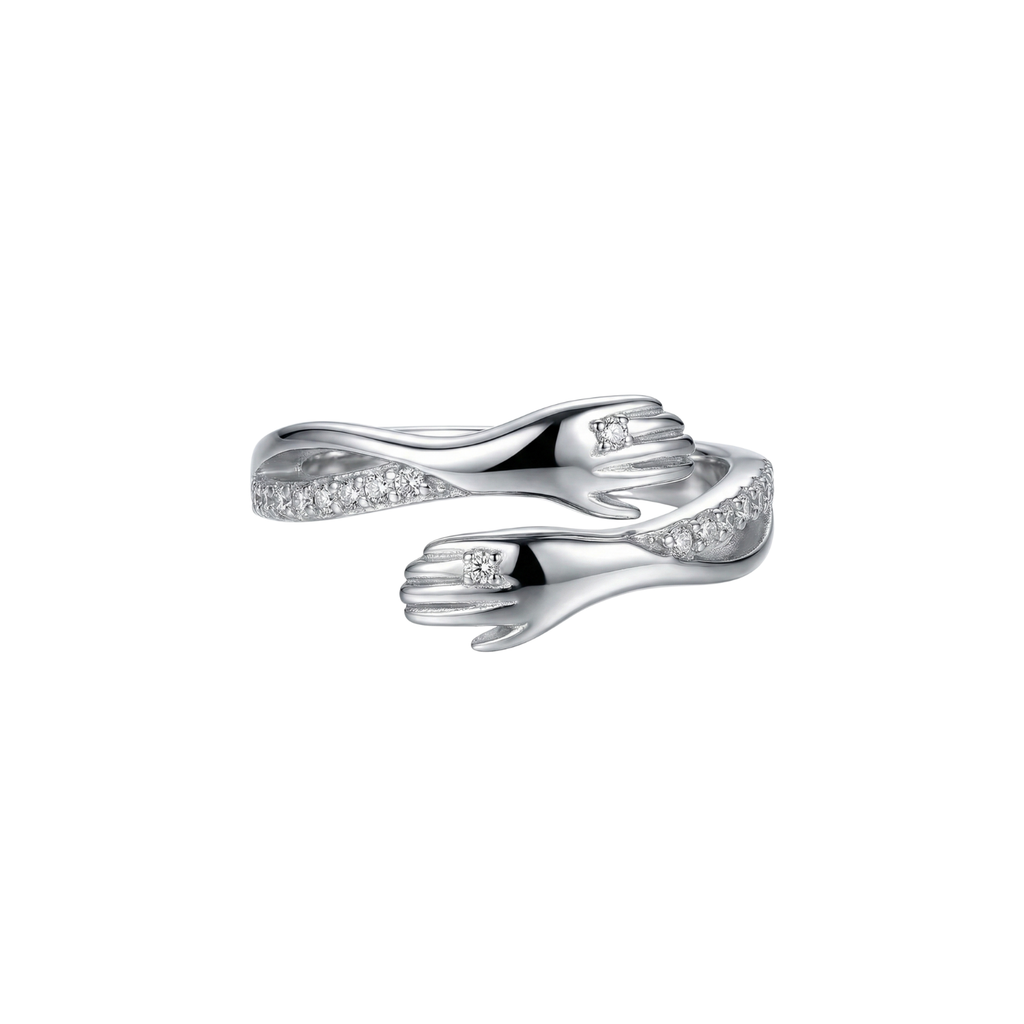 Silver Hug Ring