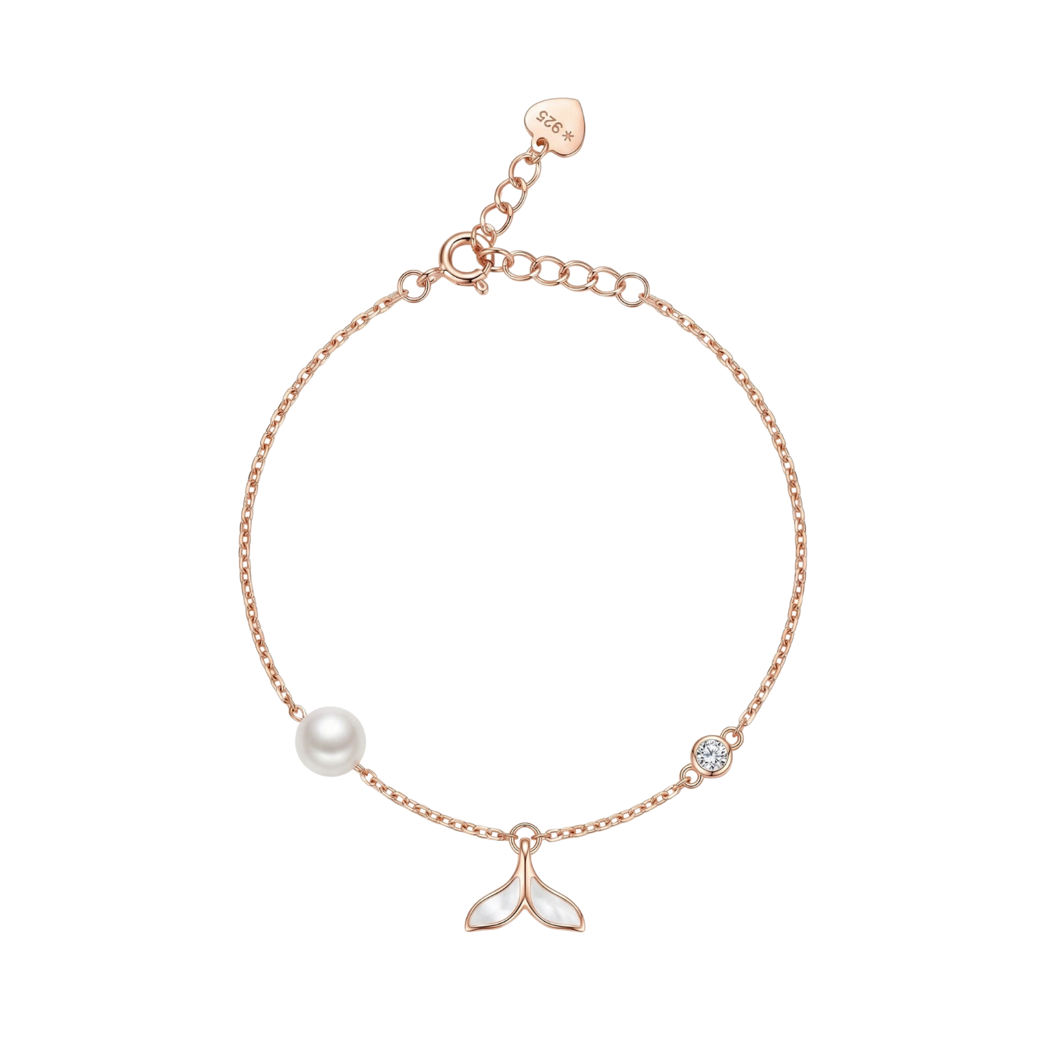 Rose Gold Sea Gem Bracelet
