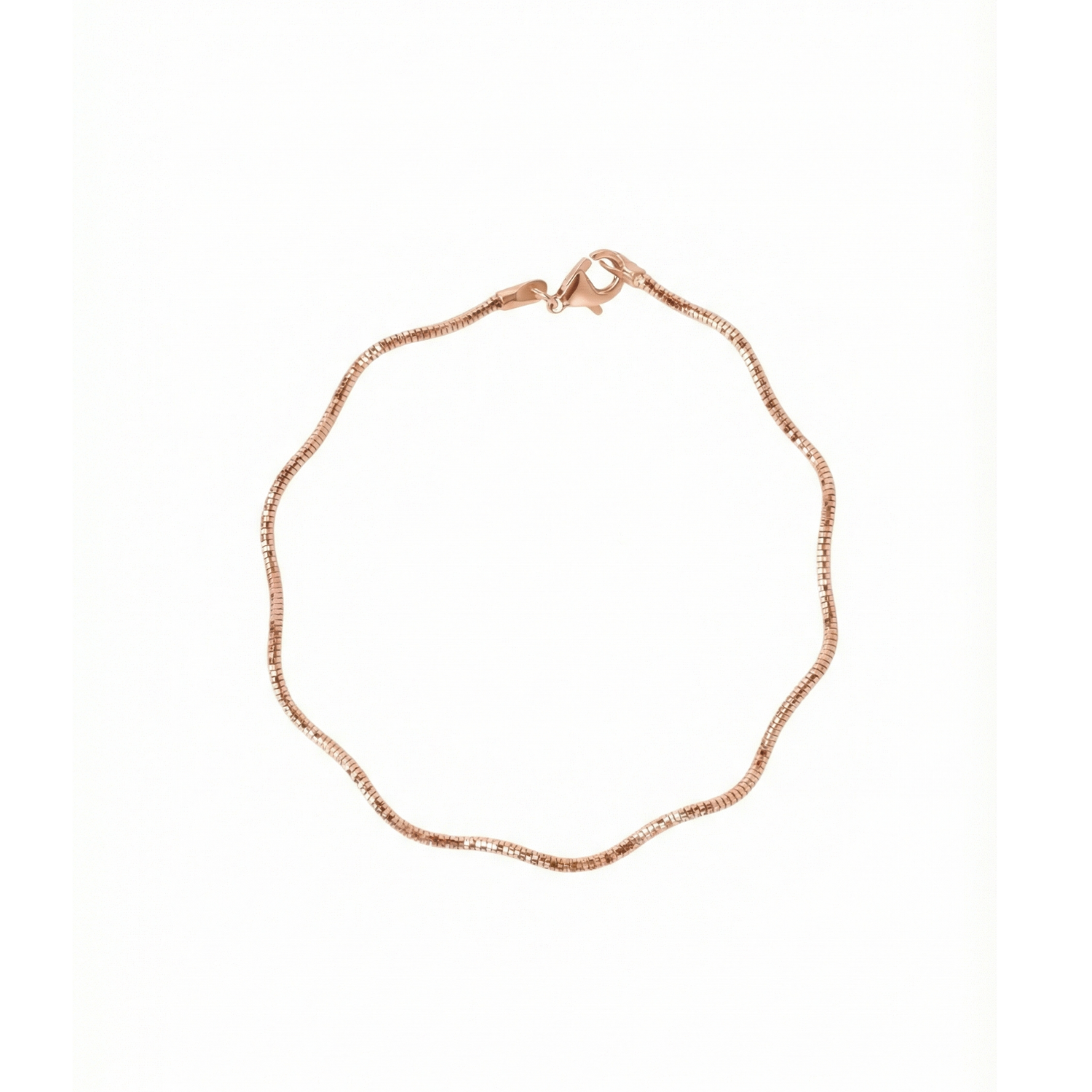 Rose Gold Eternal Wave Bracelet