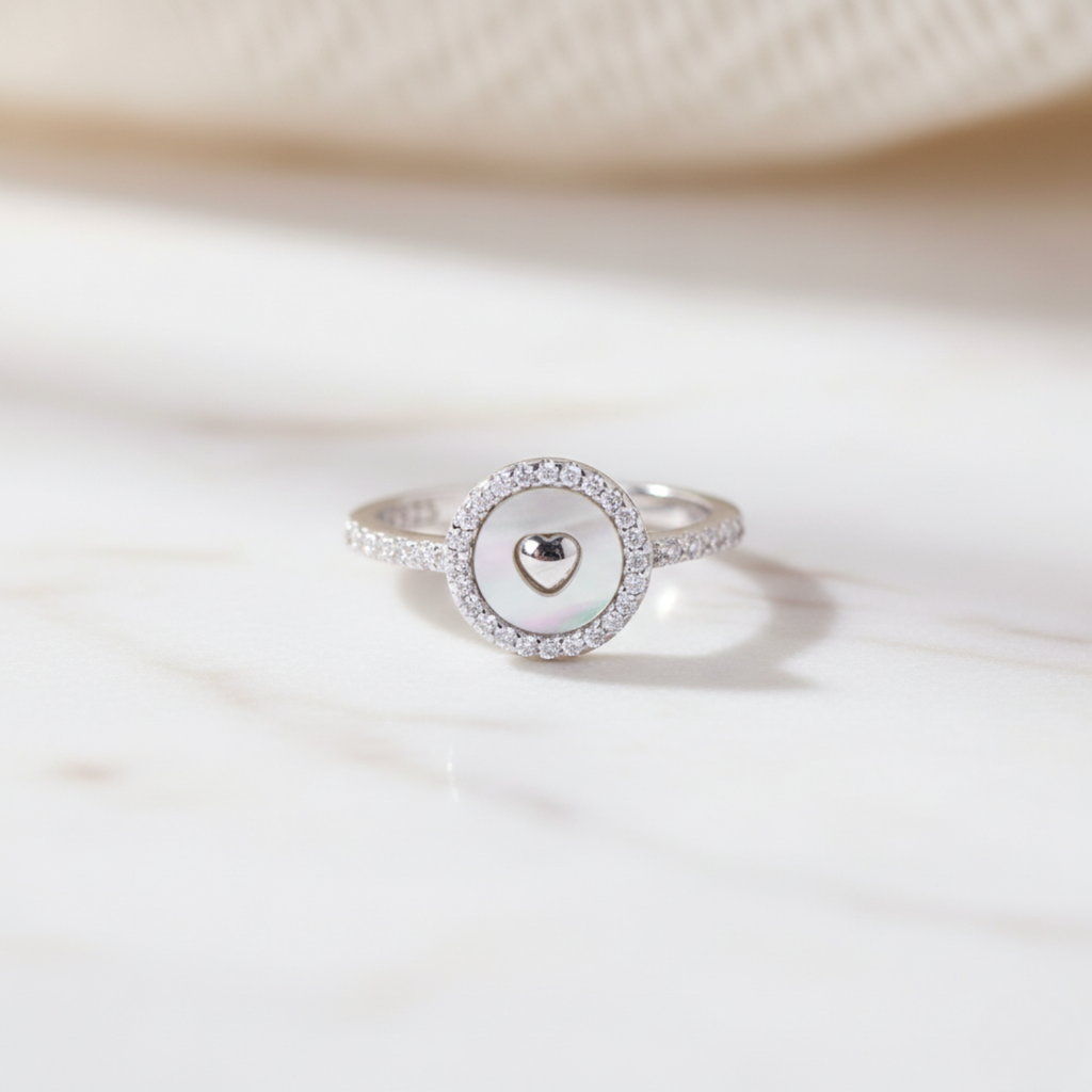 Heart of Pearl Ring