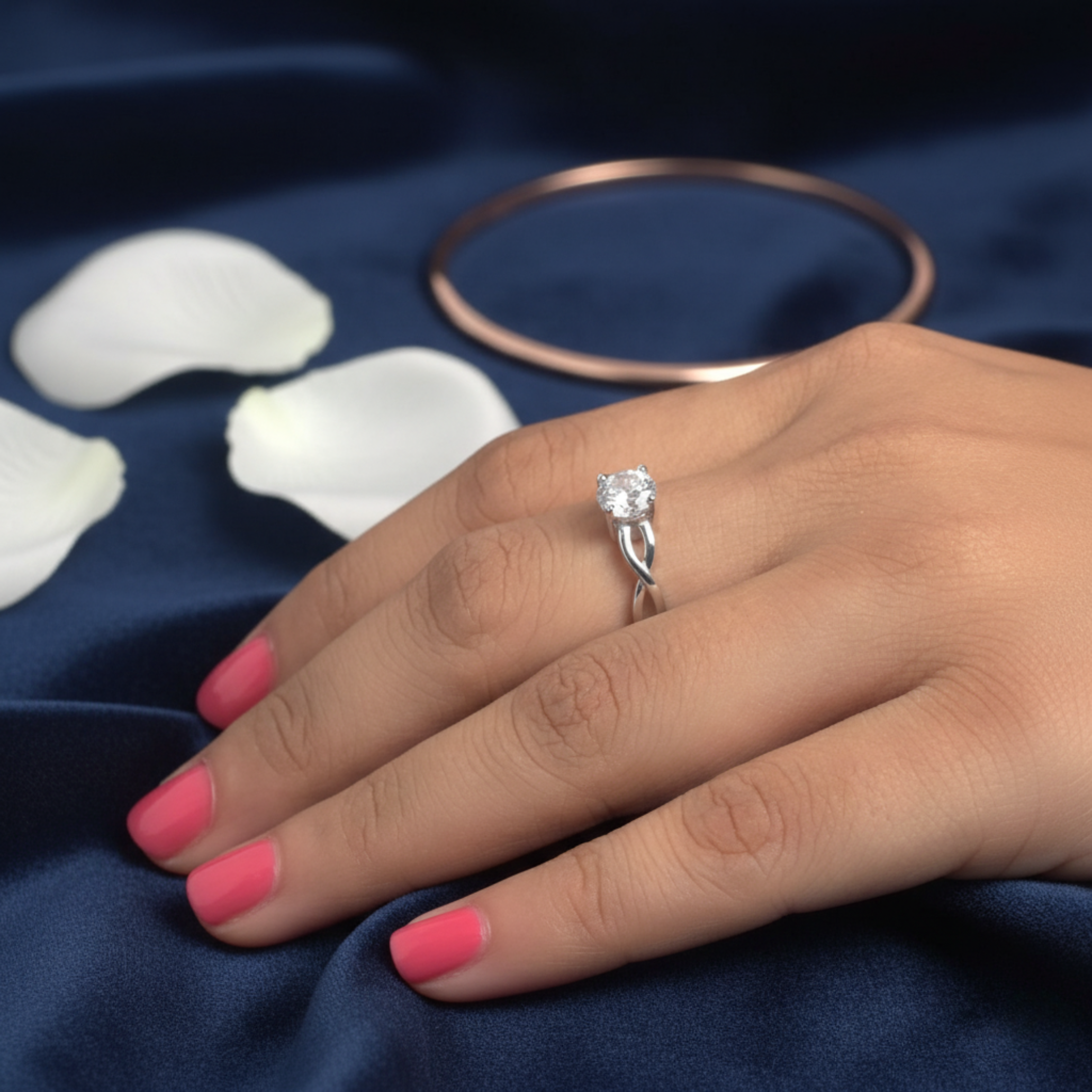 Silver Loop Ring
