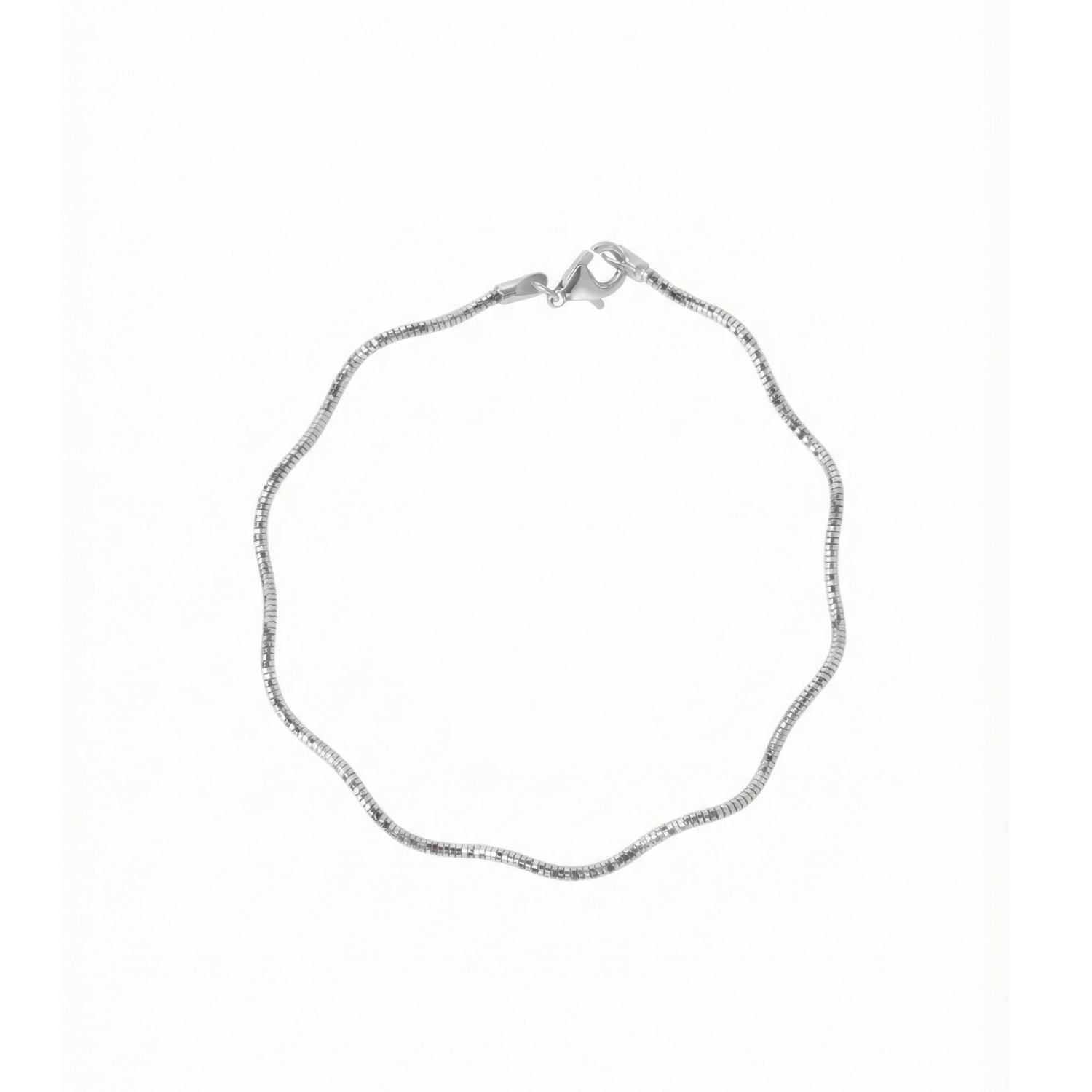 Silver Eternal Wave Bracelet