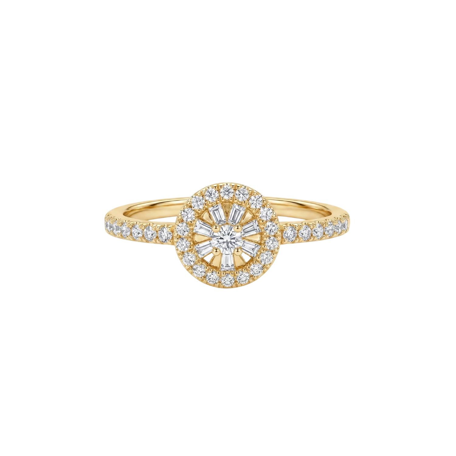 Golden Vintage Inspired Ring