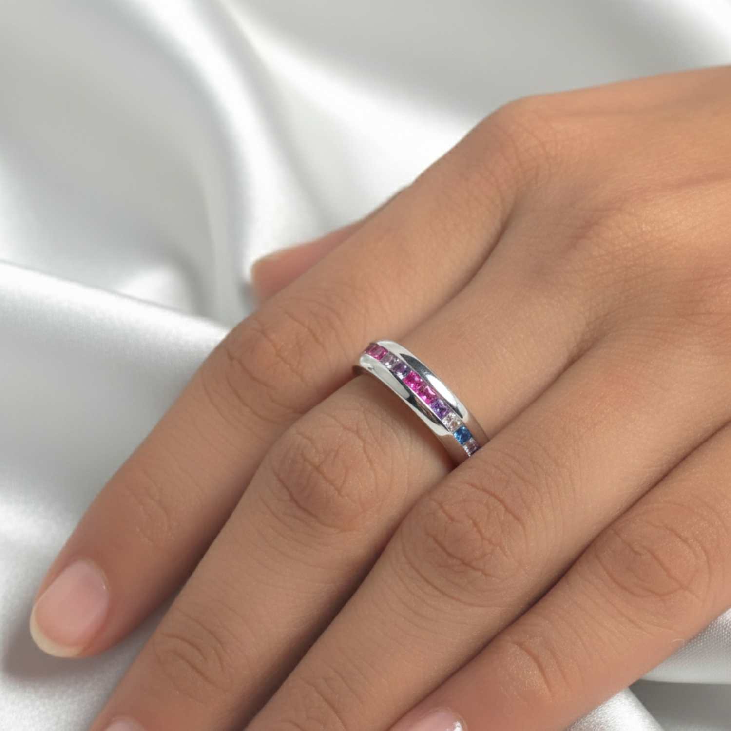 Rainbow Everflow Ring