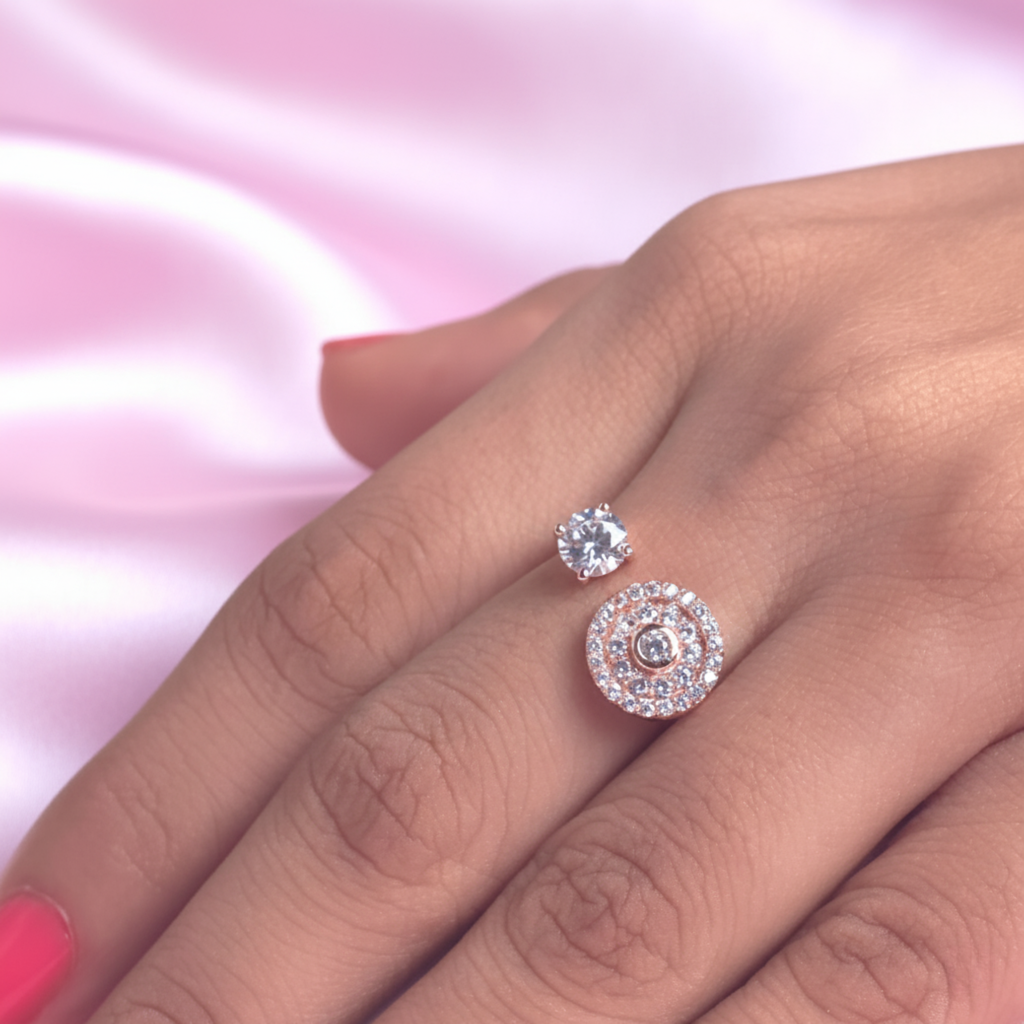 Rose Gold Shine Ring