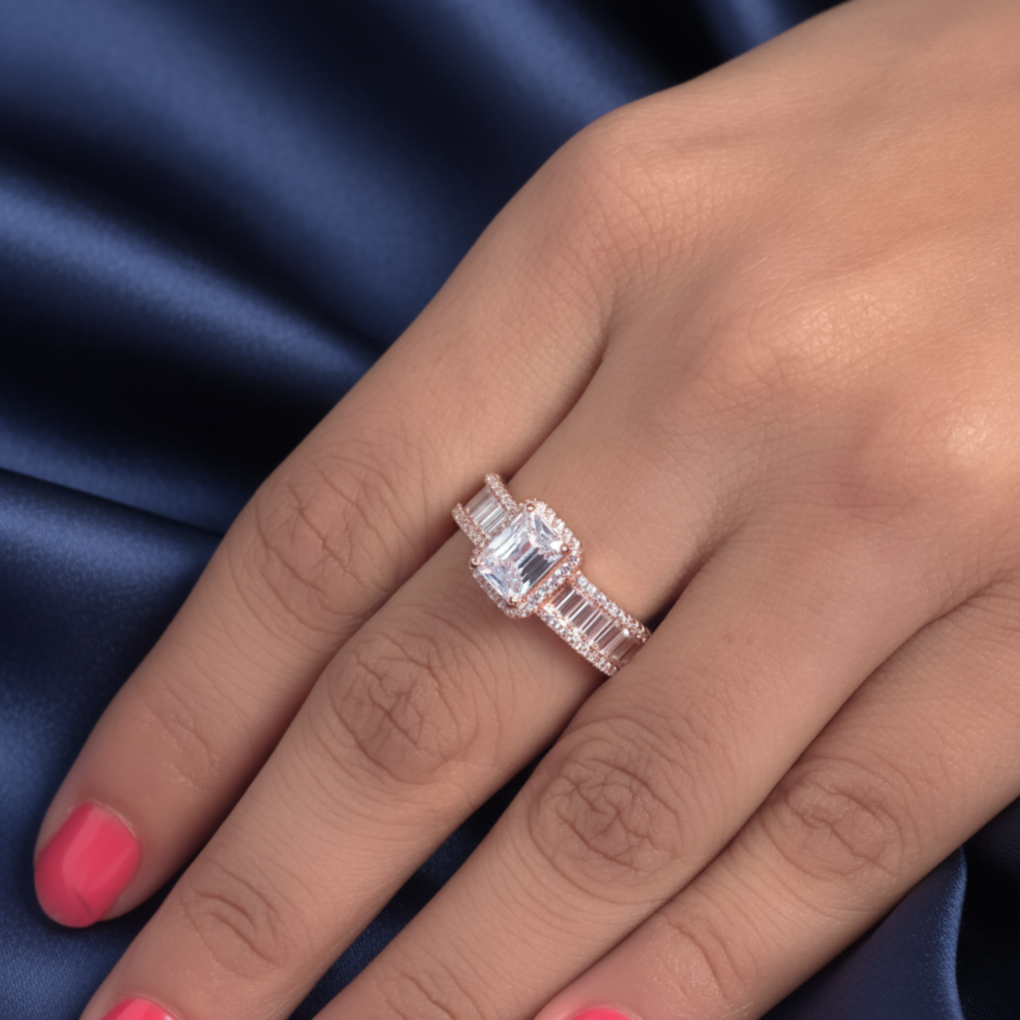 Rose Gold Mystic Ring