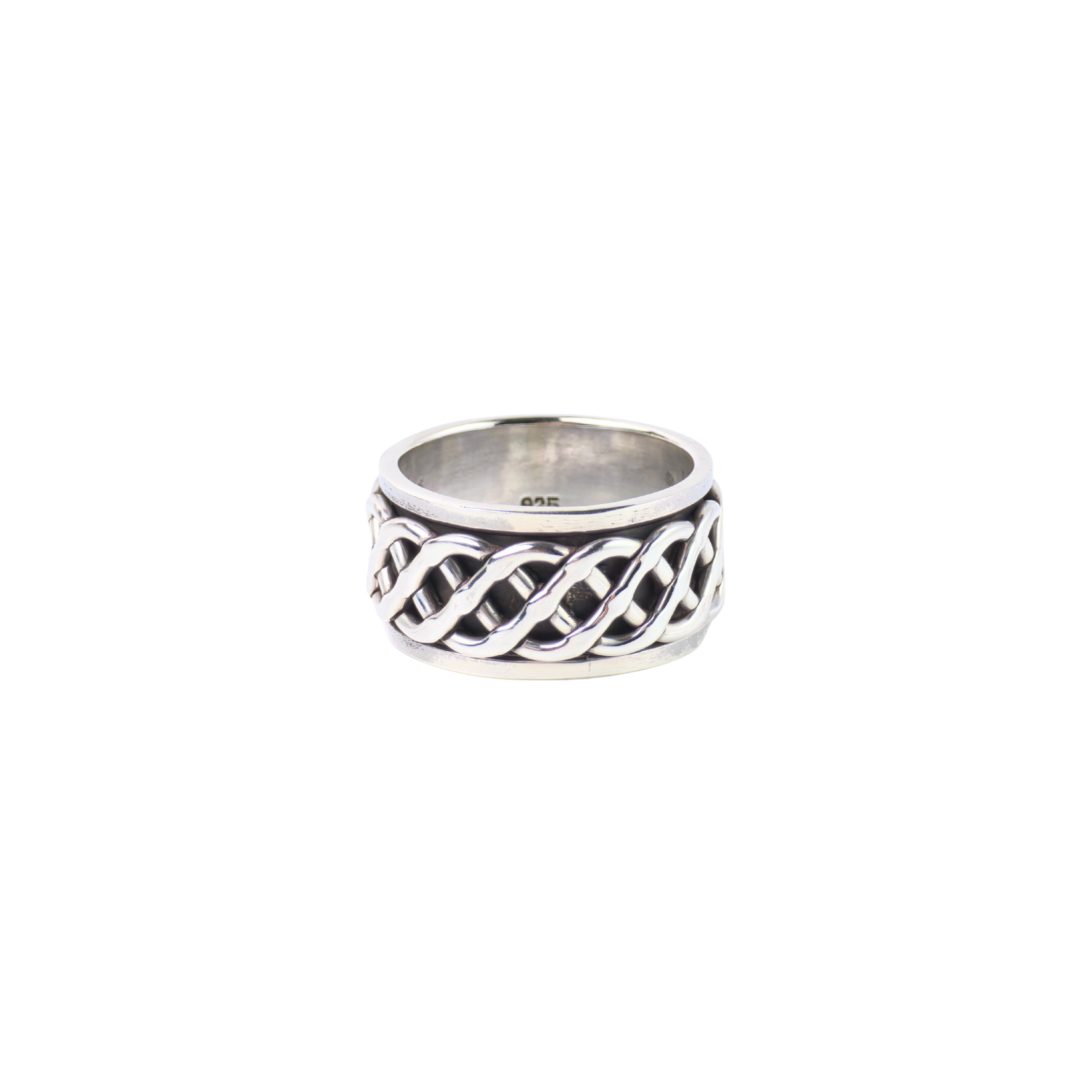 Silver Classy Alpha Ring For Him