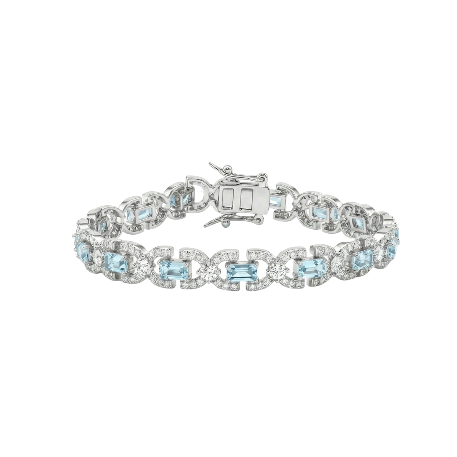 Ocean Mist Silver Bracelet