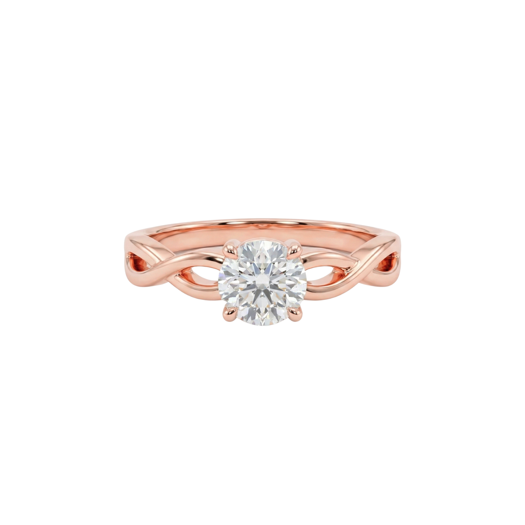 Rose Gold Loop Ring