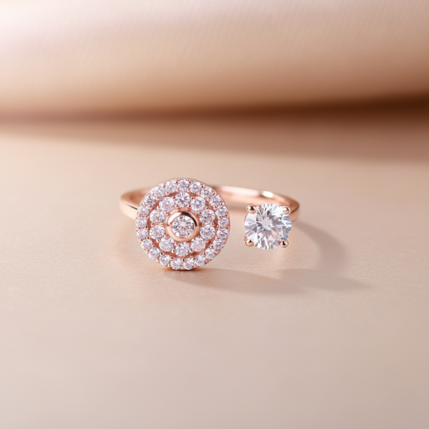 Rose Gold Shine Ring