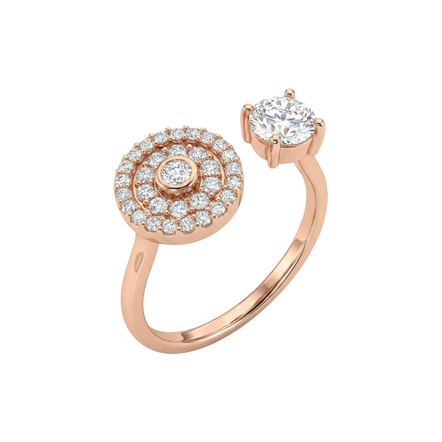 Rose Gold Shine Ring