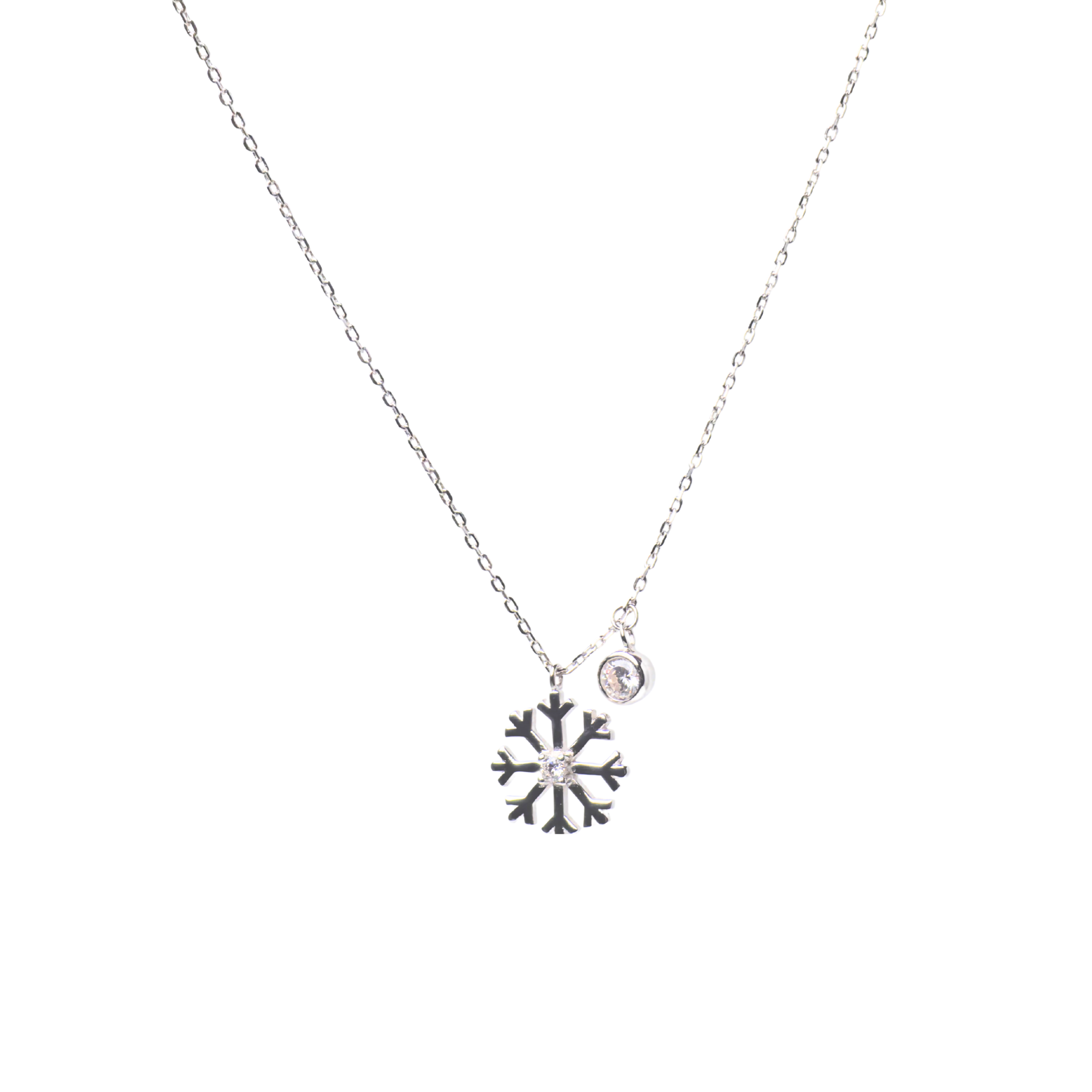Frosty Snowflake Necklace