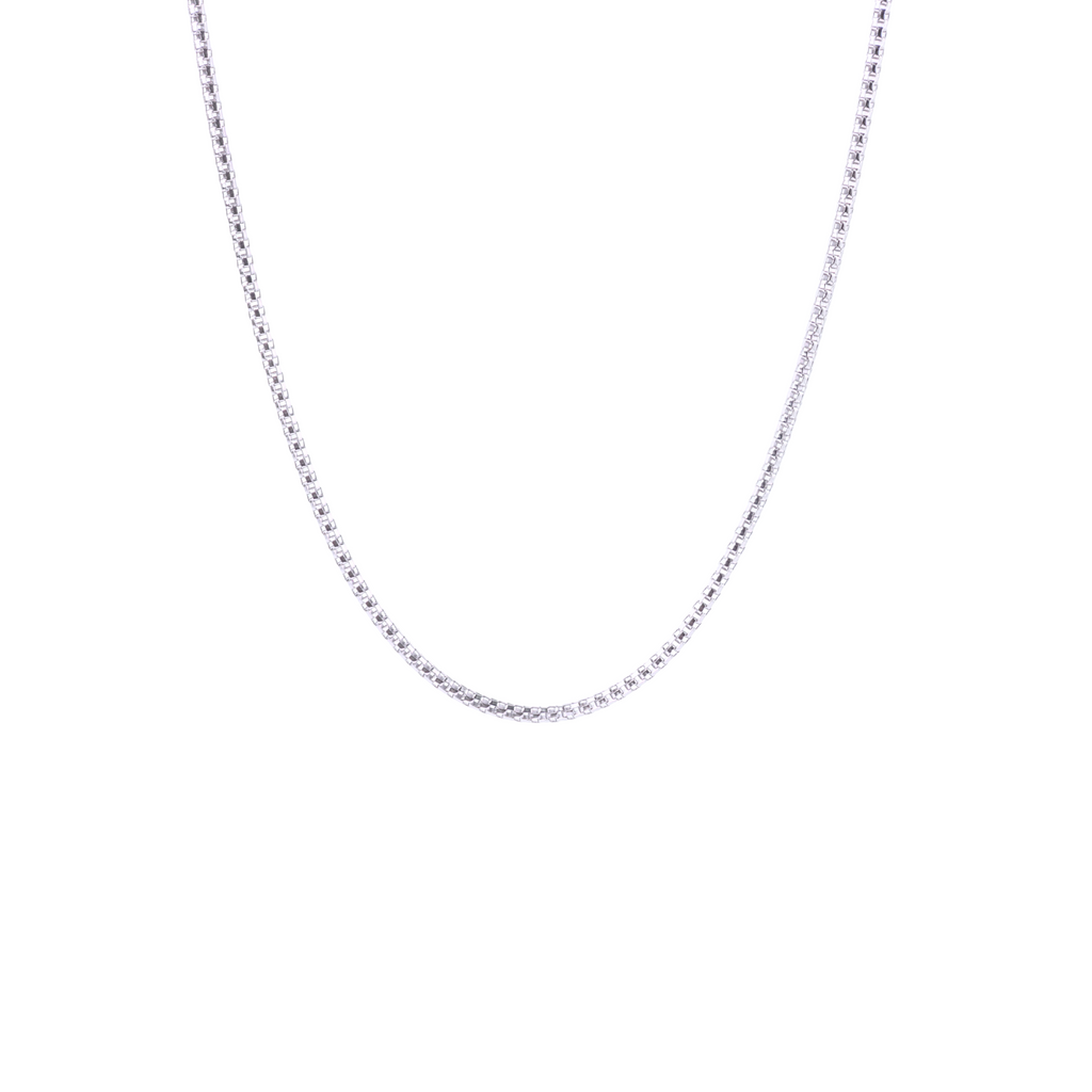 Silver Box Chain For Him