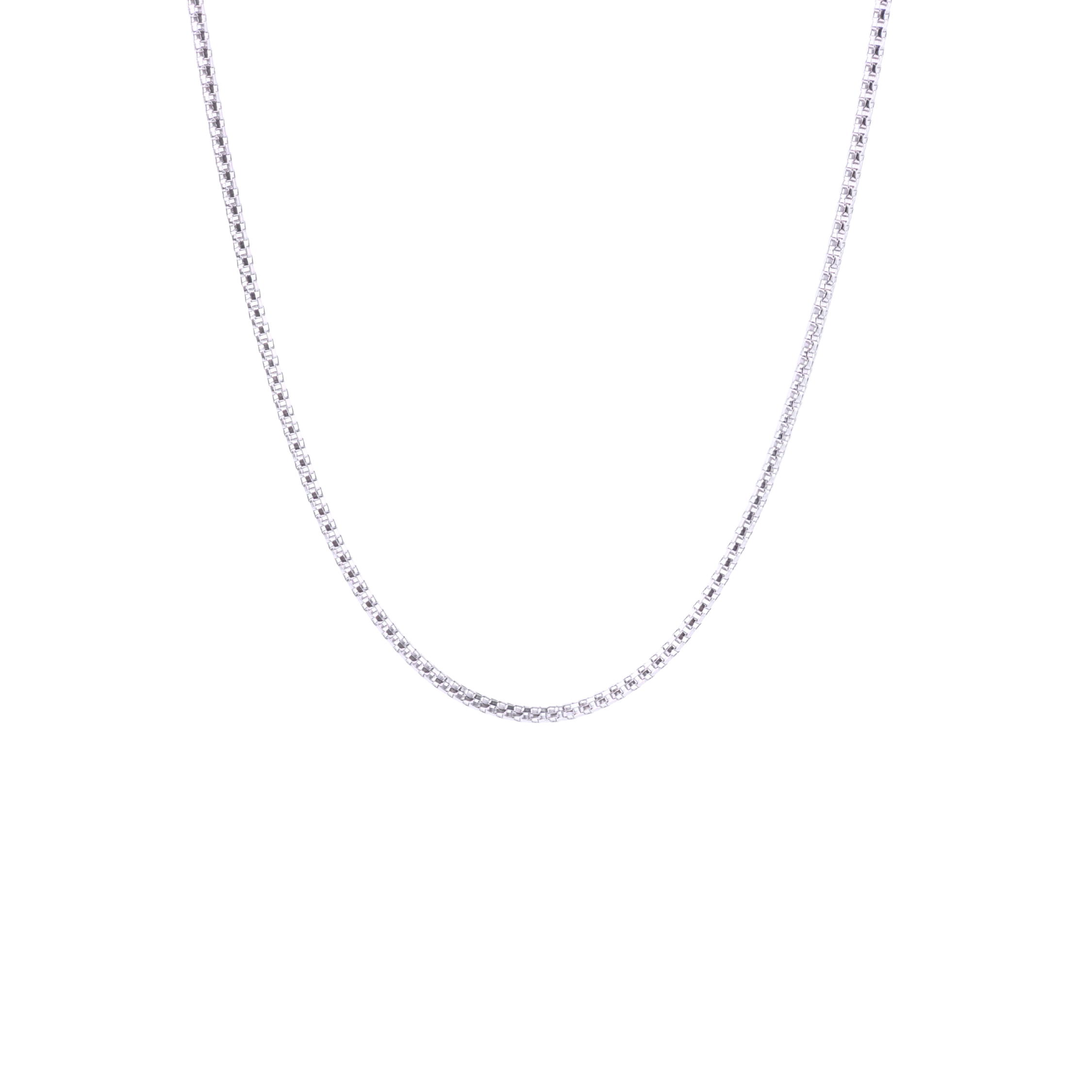 Silver Box Chain For Him