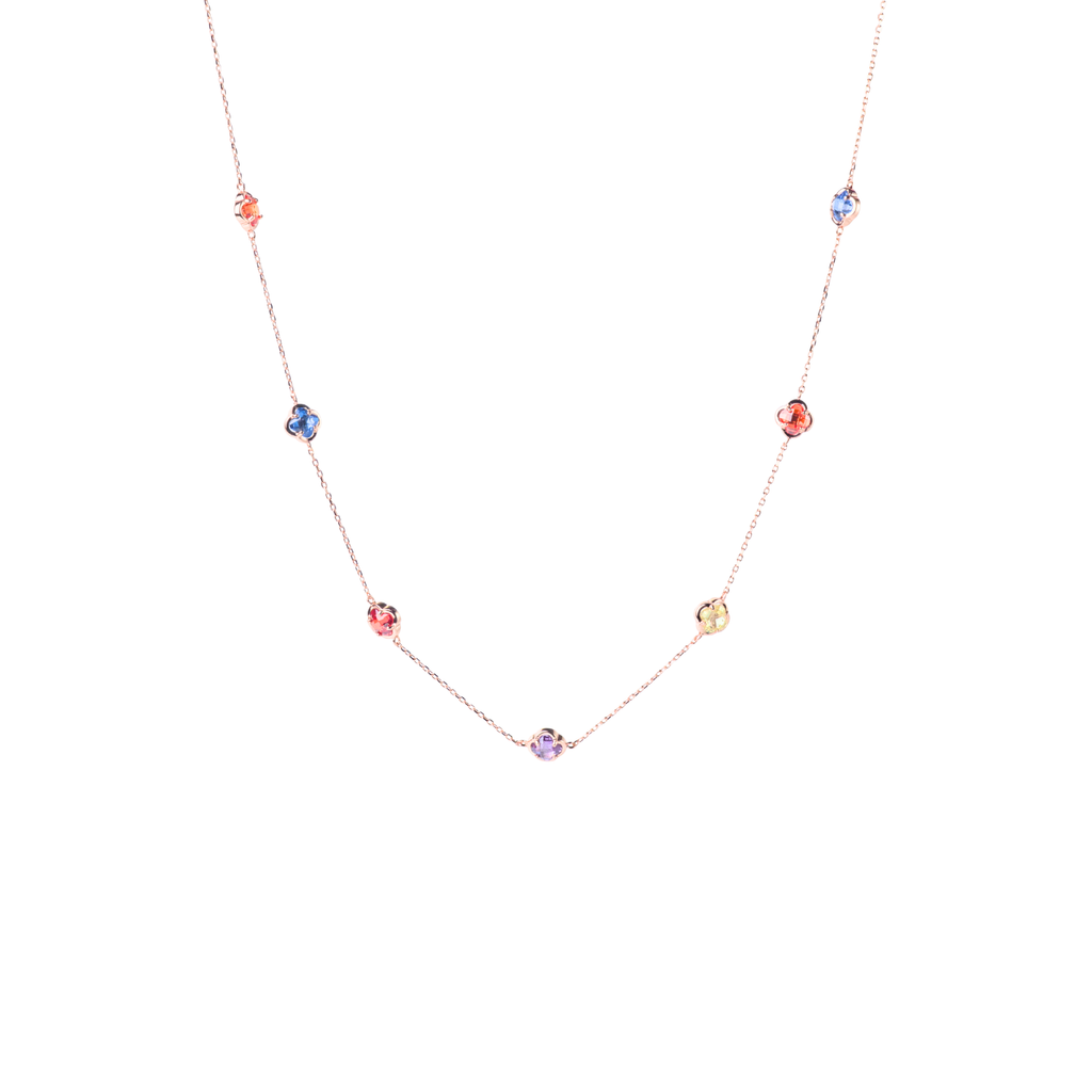 Rose Gold Vibrant Fantasy Necklace