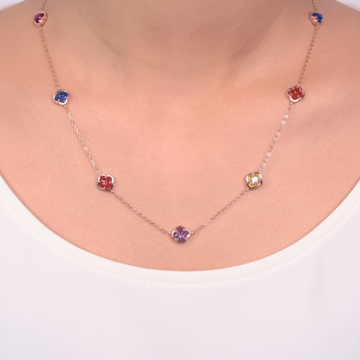 Rose Gold Vibrant Fantasy Necklace