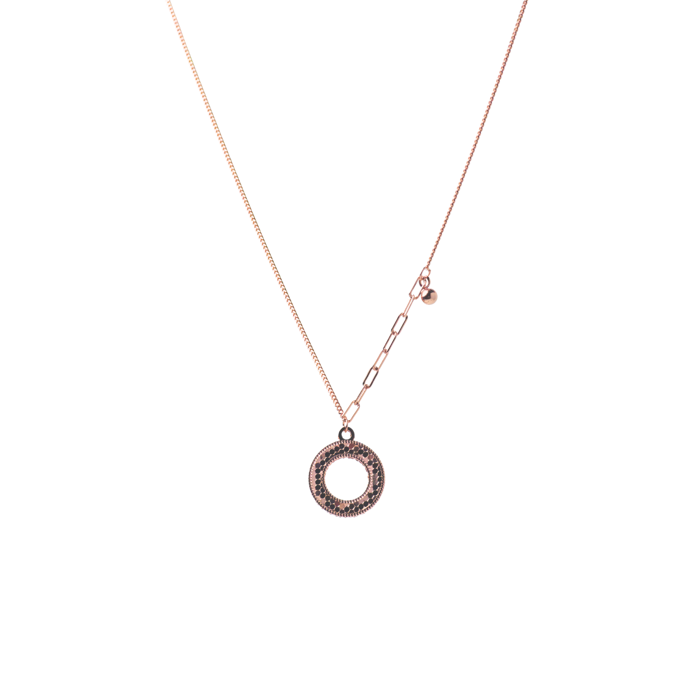 Rose Gold Loop Necklace