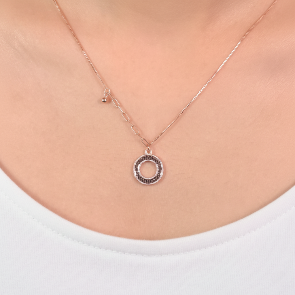 Rose Gold Loop Necklace