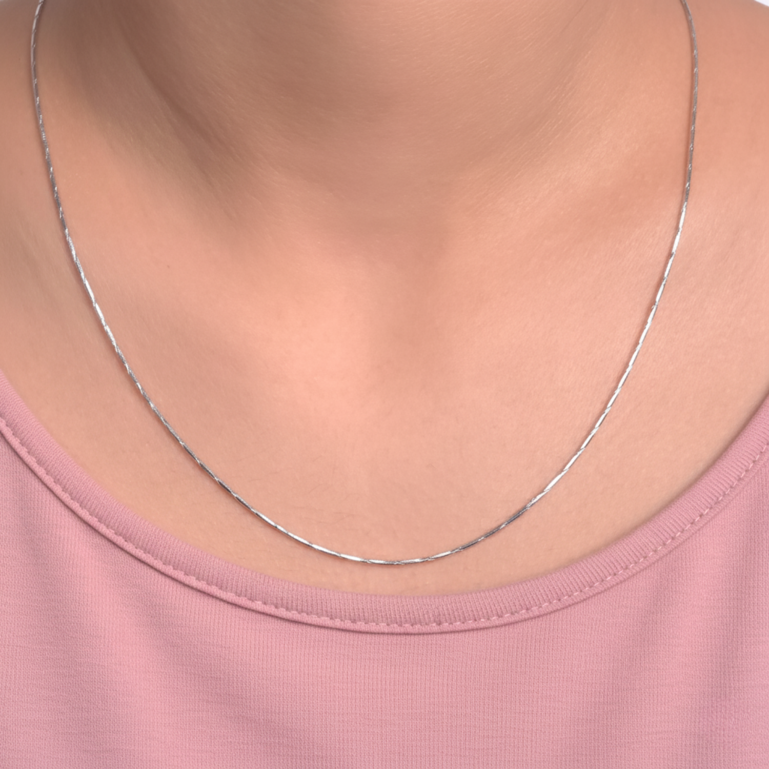 Sleek Silver Chain