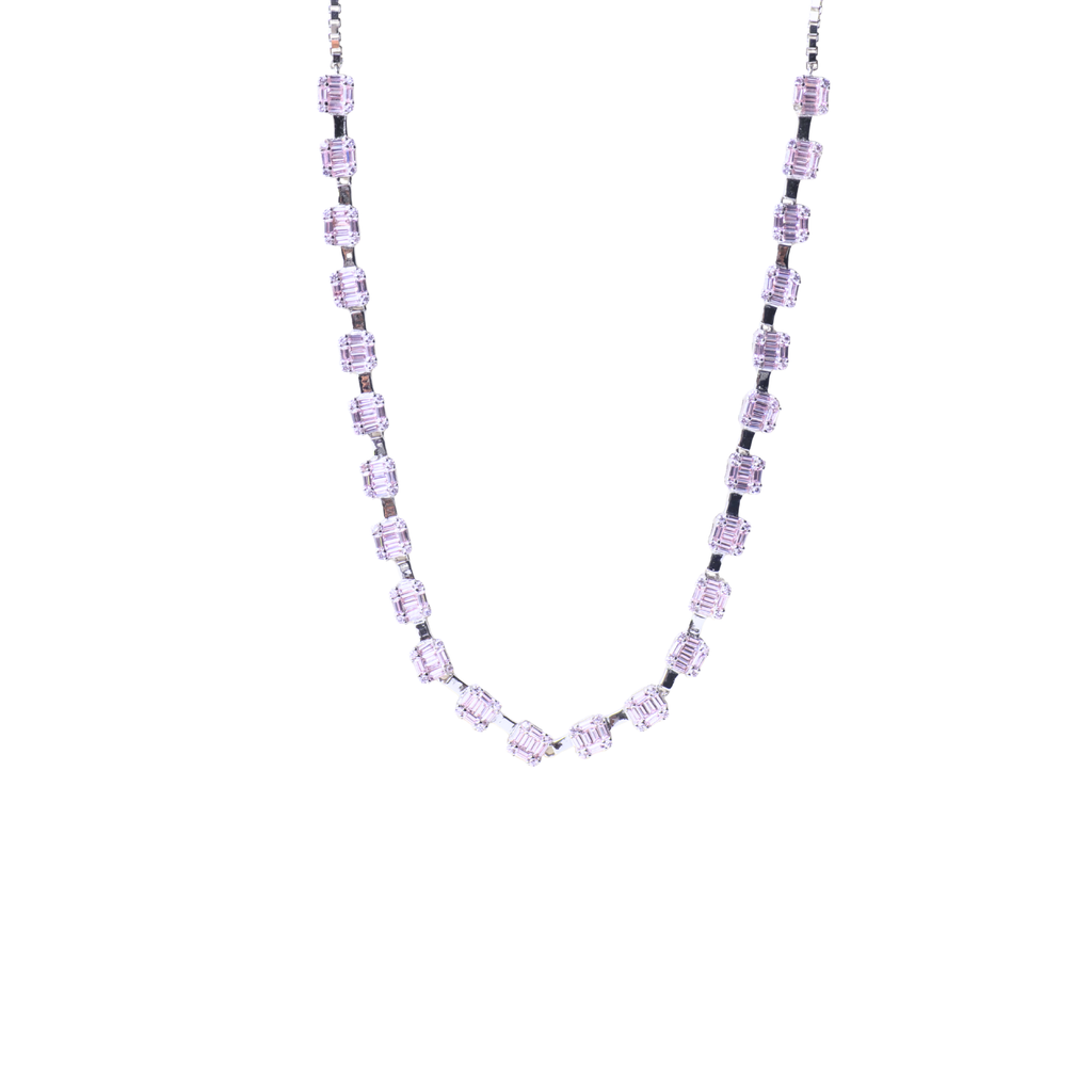 Pink Crystal Signature Necklace