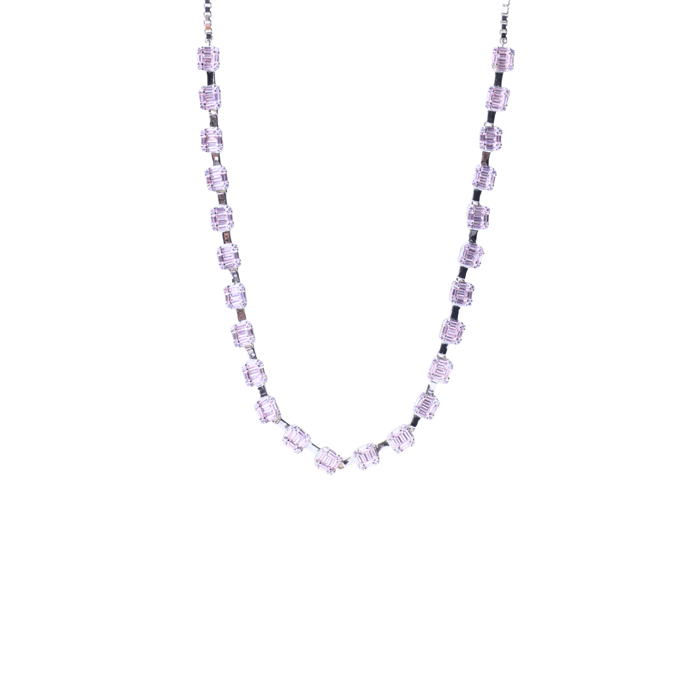 Pink Crystal Signature Necklace