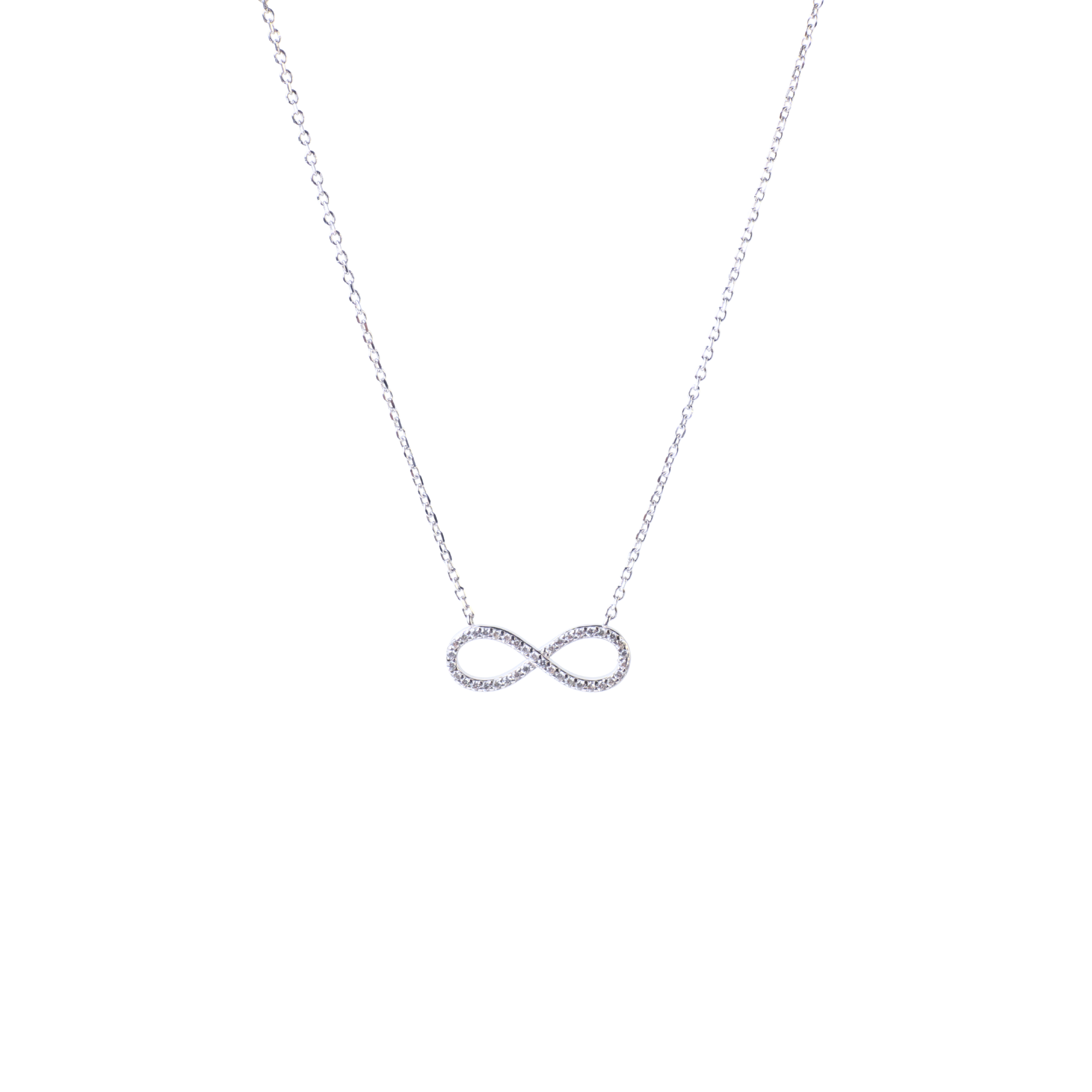 Sparkling Infinity Necklace