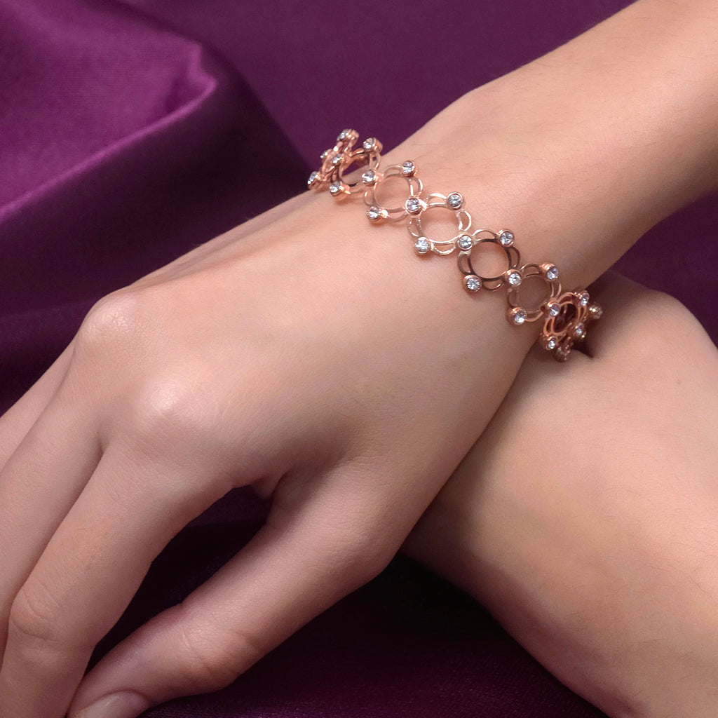 Rose Gold Supple Bracelet