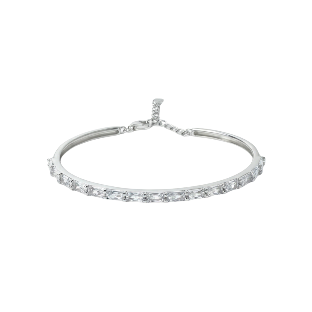 Classic Silver Studded Bracelet