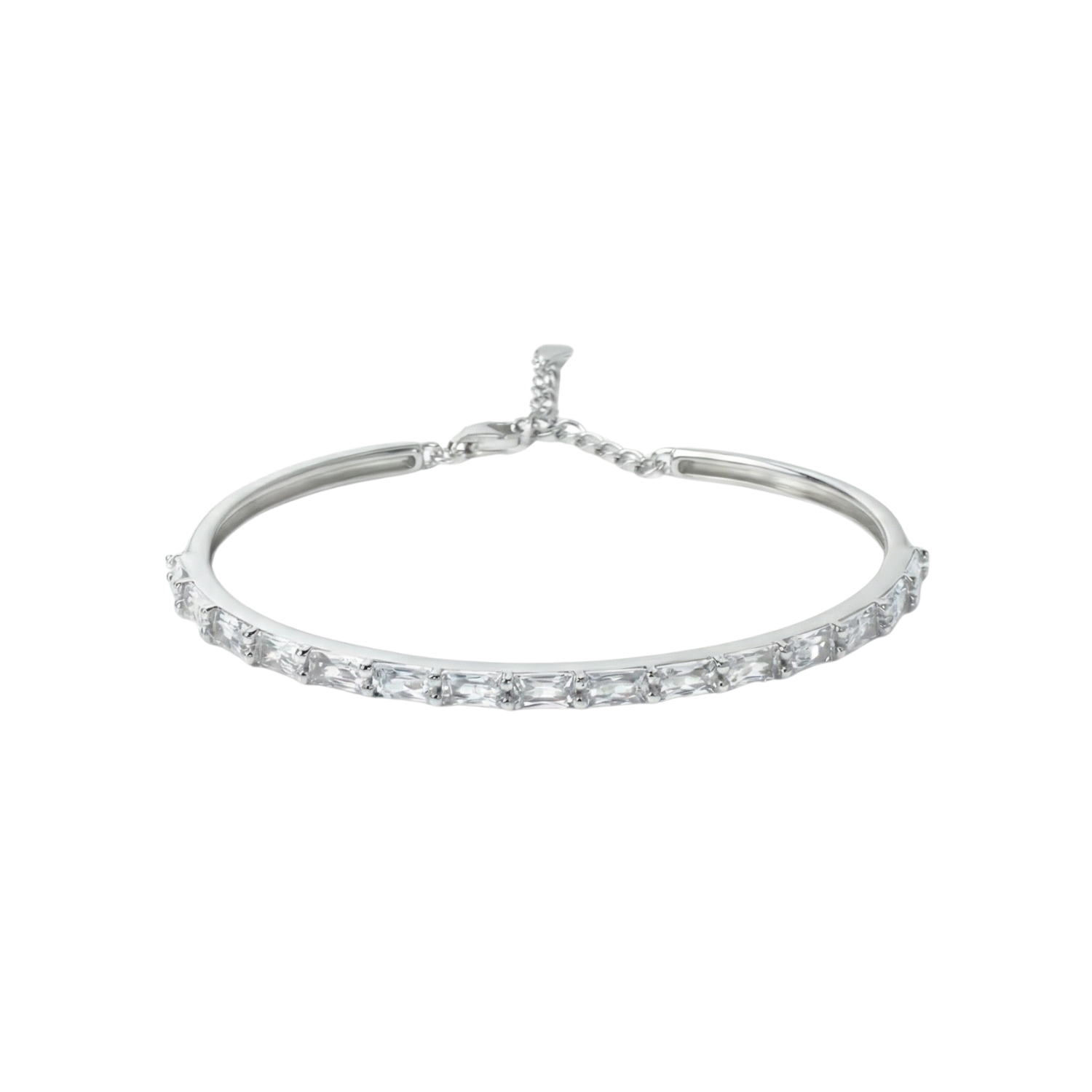 Classic Silver Studded Bracelet
