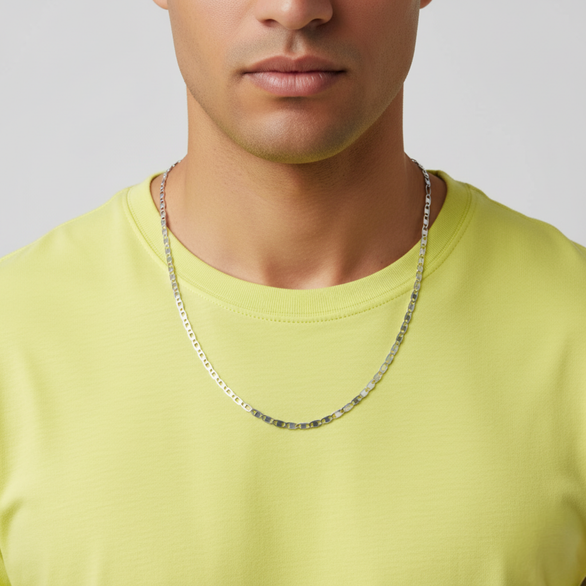 Cuban Silver Chain For Him