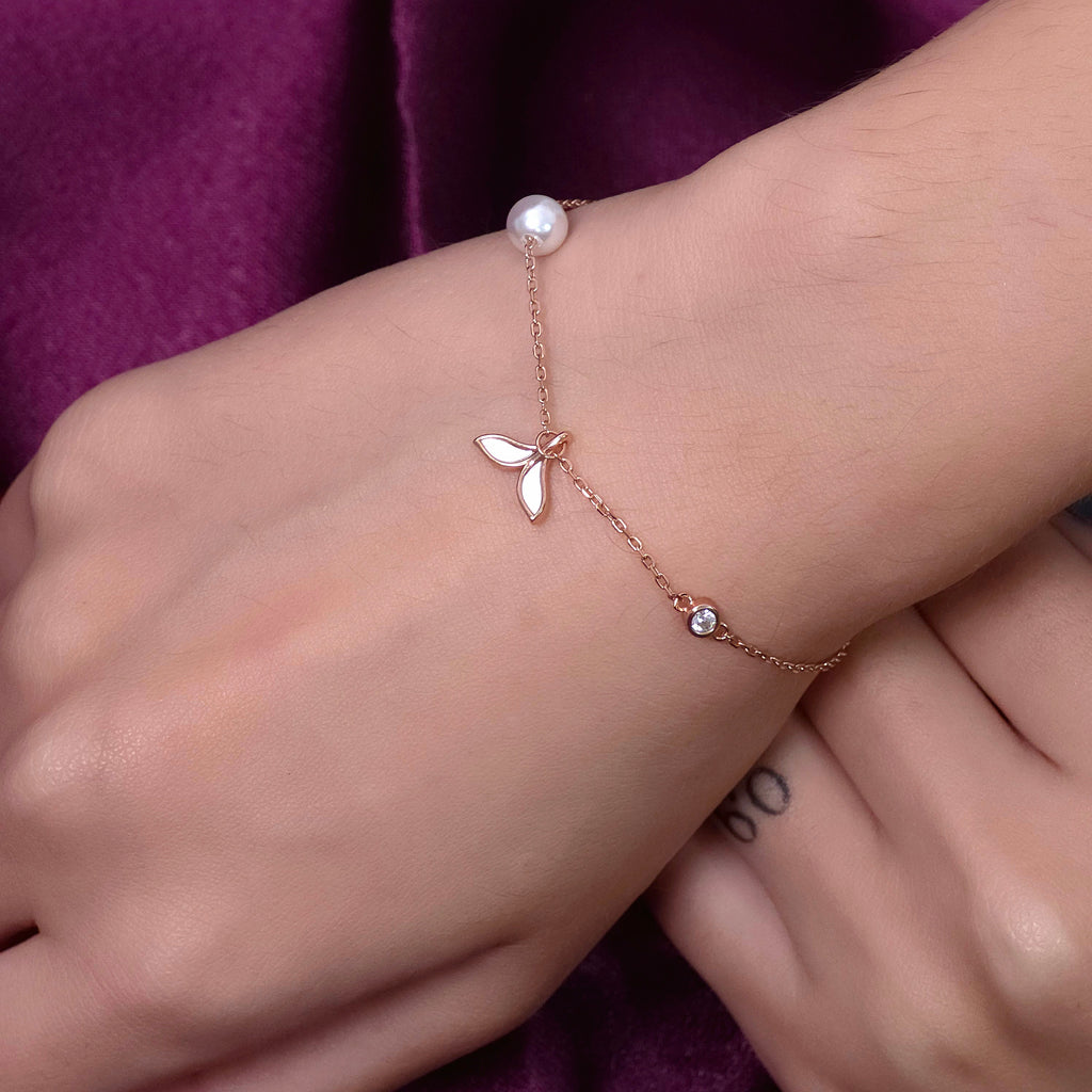 Rose Gold Sea Gem Bracelet