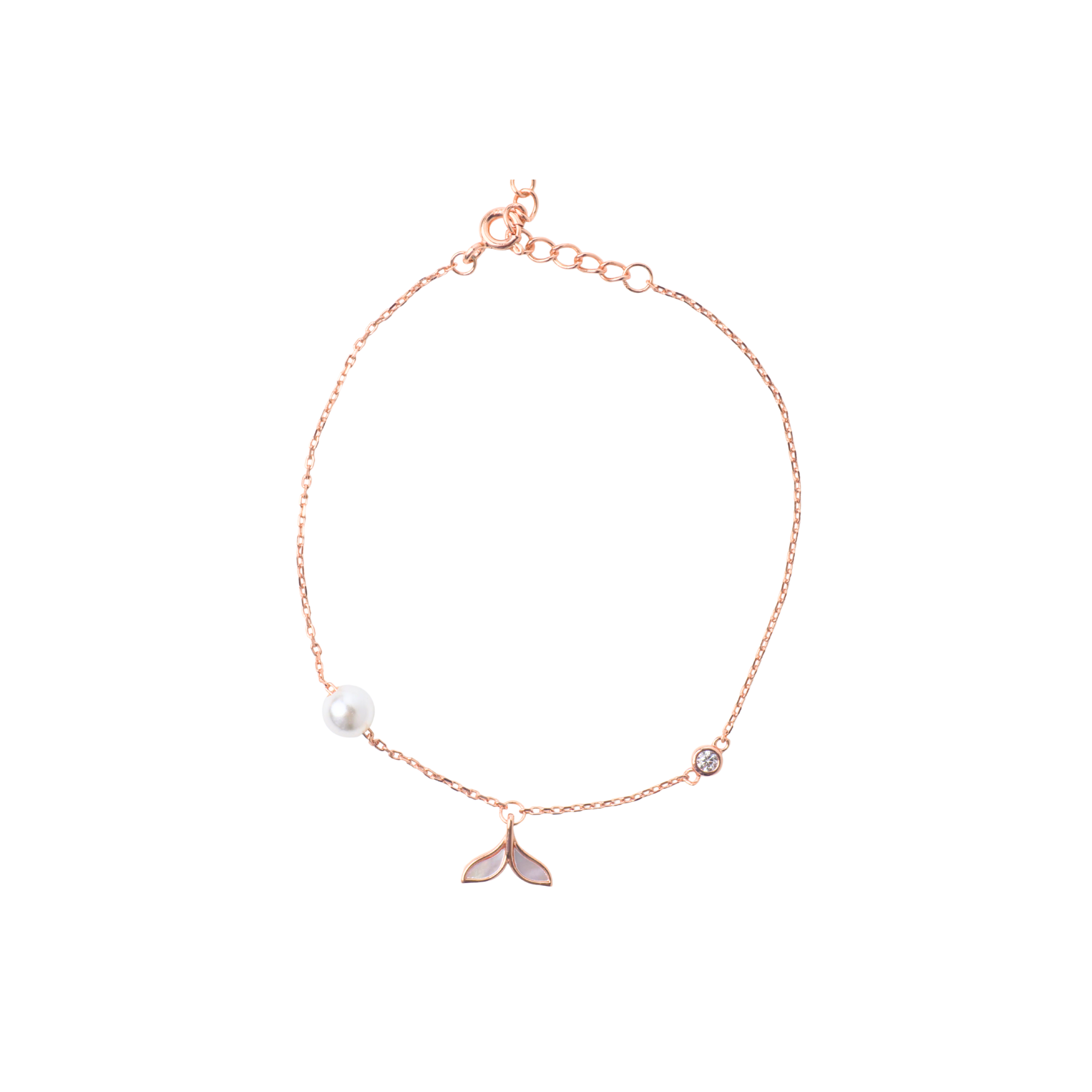 Rose Gold Sea Gem Bracelet