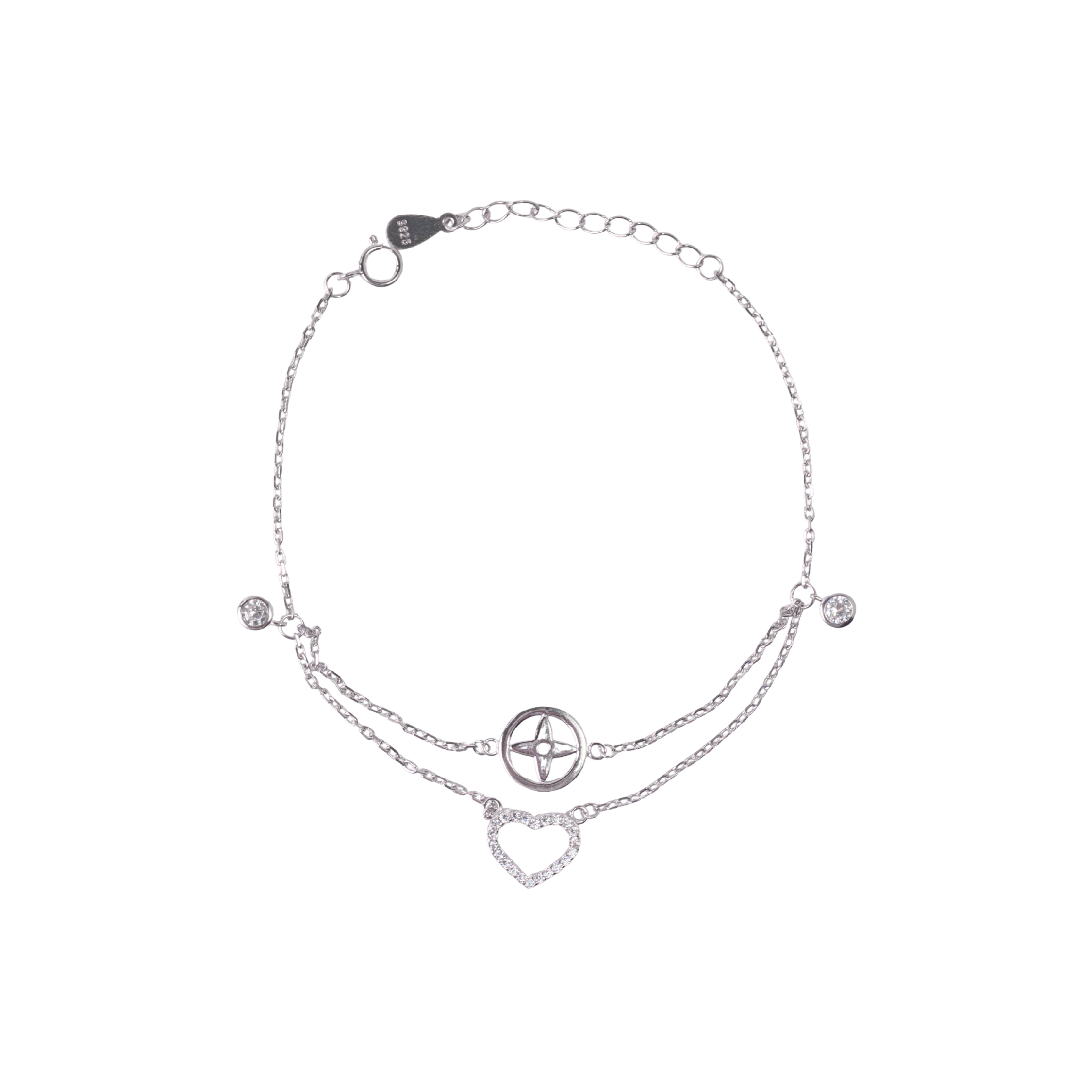 Silver Amour Love Bracelet