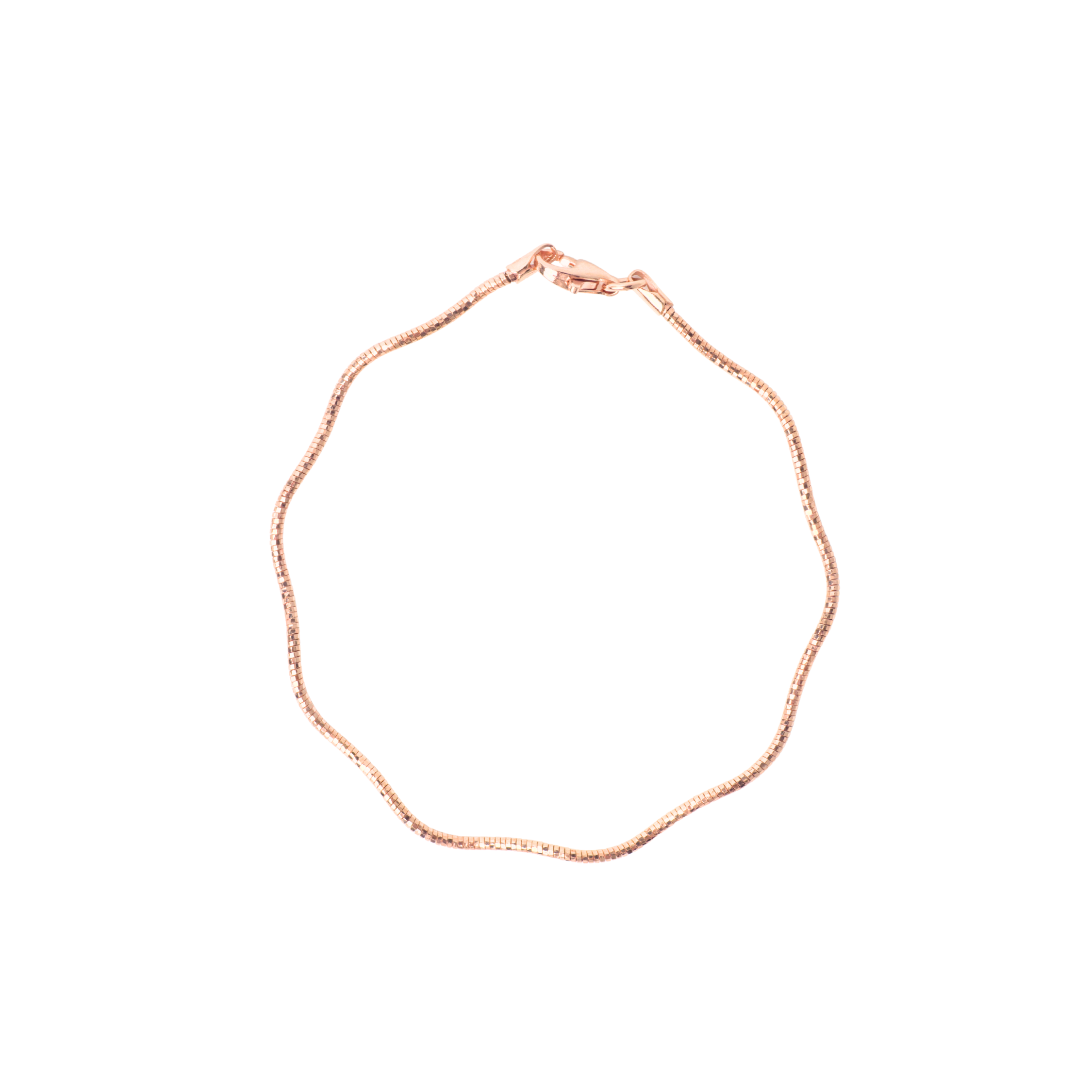 Rose Gold Eternal Wave Bracelet