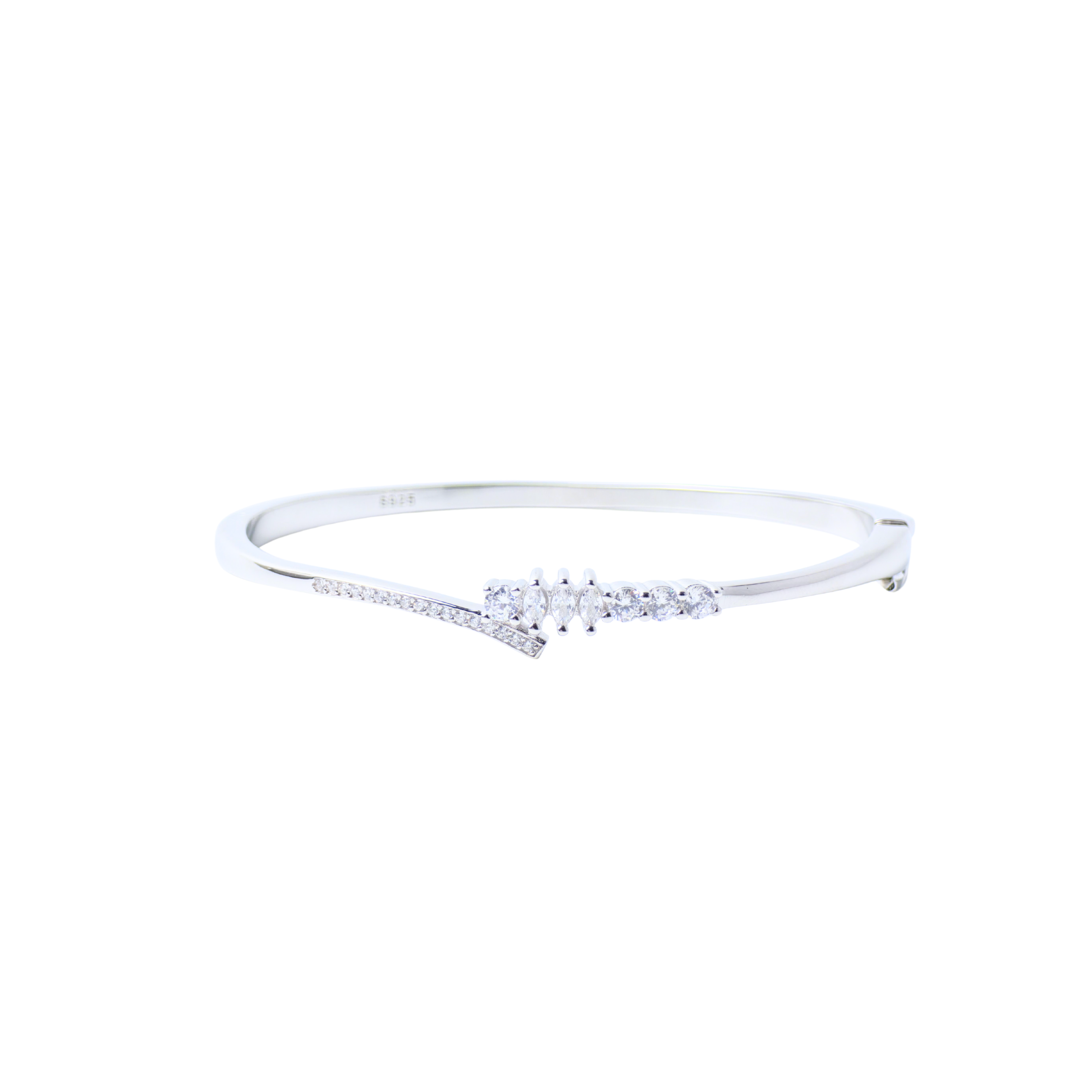 Sparkline Silver Bracelet