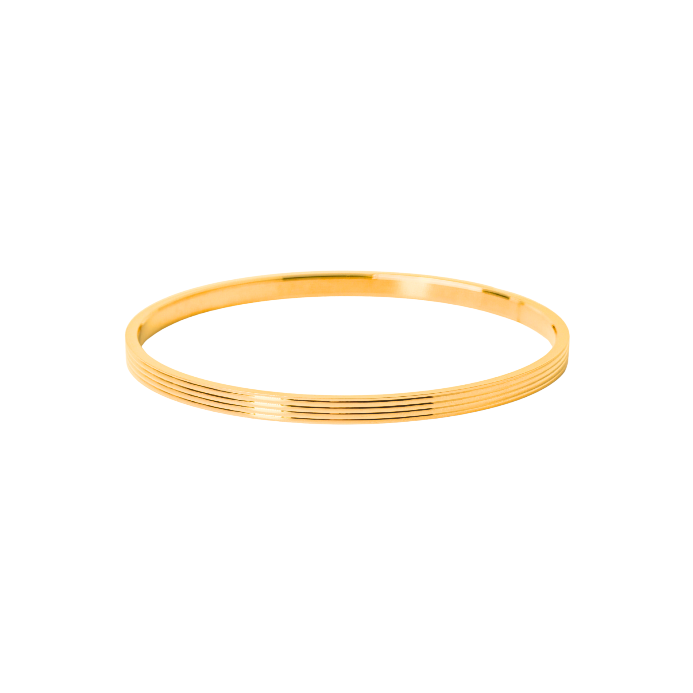 Golden Sleek Bracelet For Him