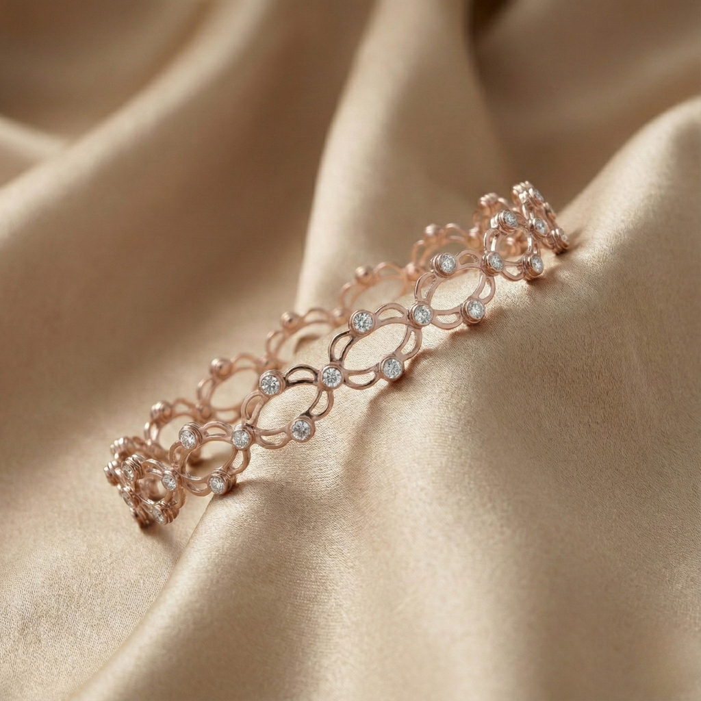 Rose Gold Supple Bracelet