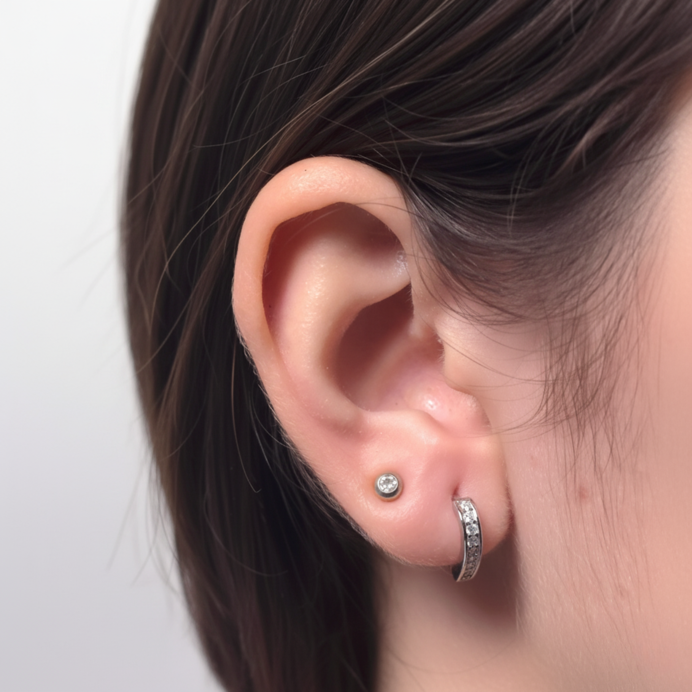 Minimalist Glow Hoop Earrings