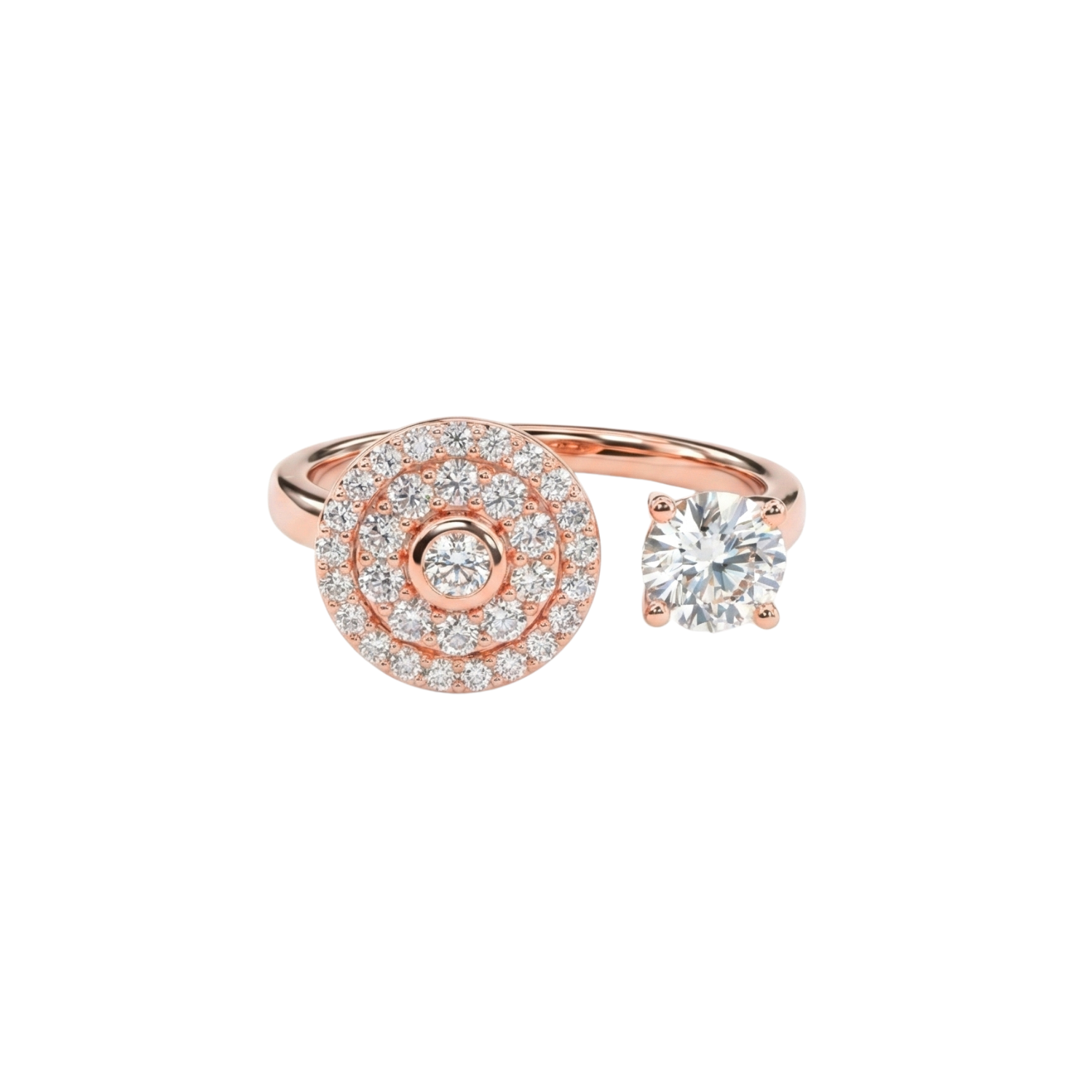 Rose Gold Shine Ring