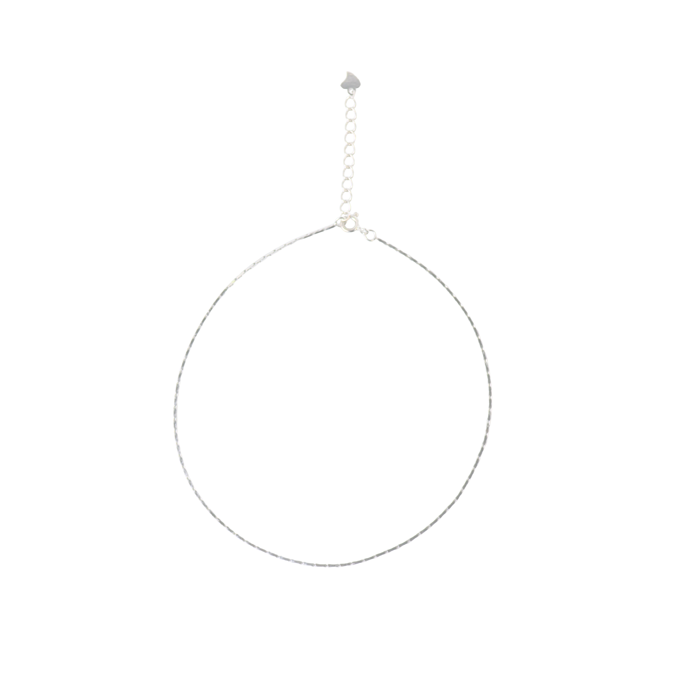 Silver Classy Anklet