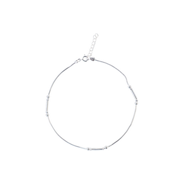 Silver Timeless Anklet