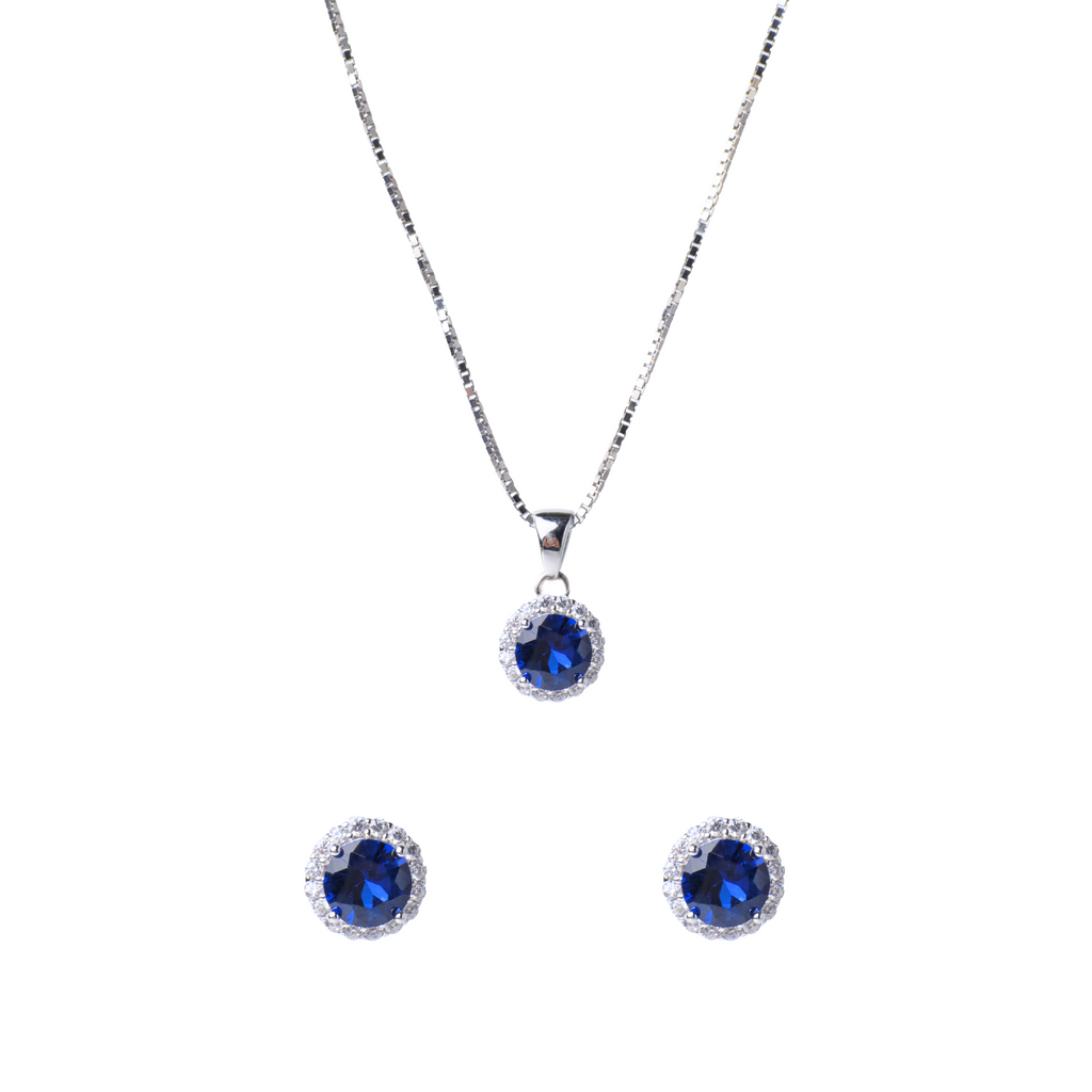 Royal Blue Pendant Set