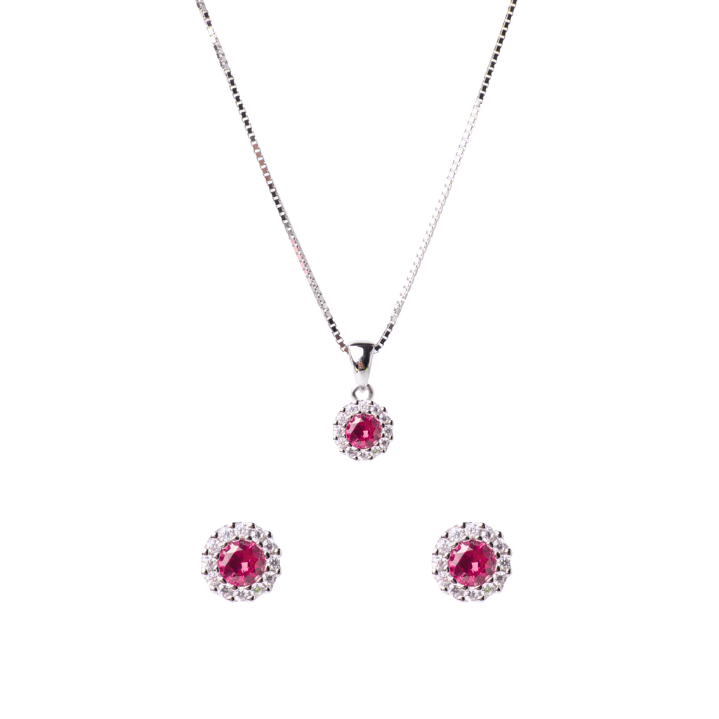 Vivid Pink - Pendant Set