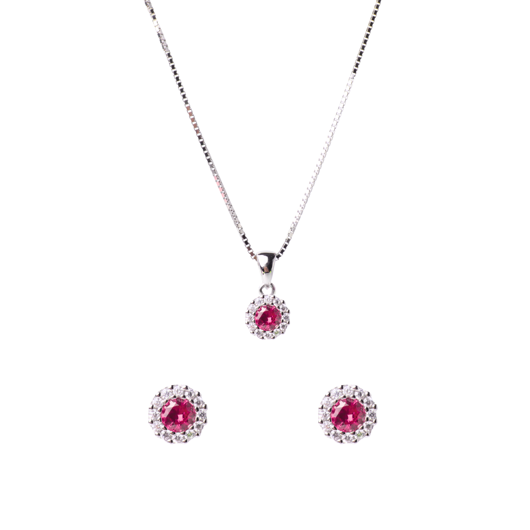 Vivid Pink - Pendant Set