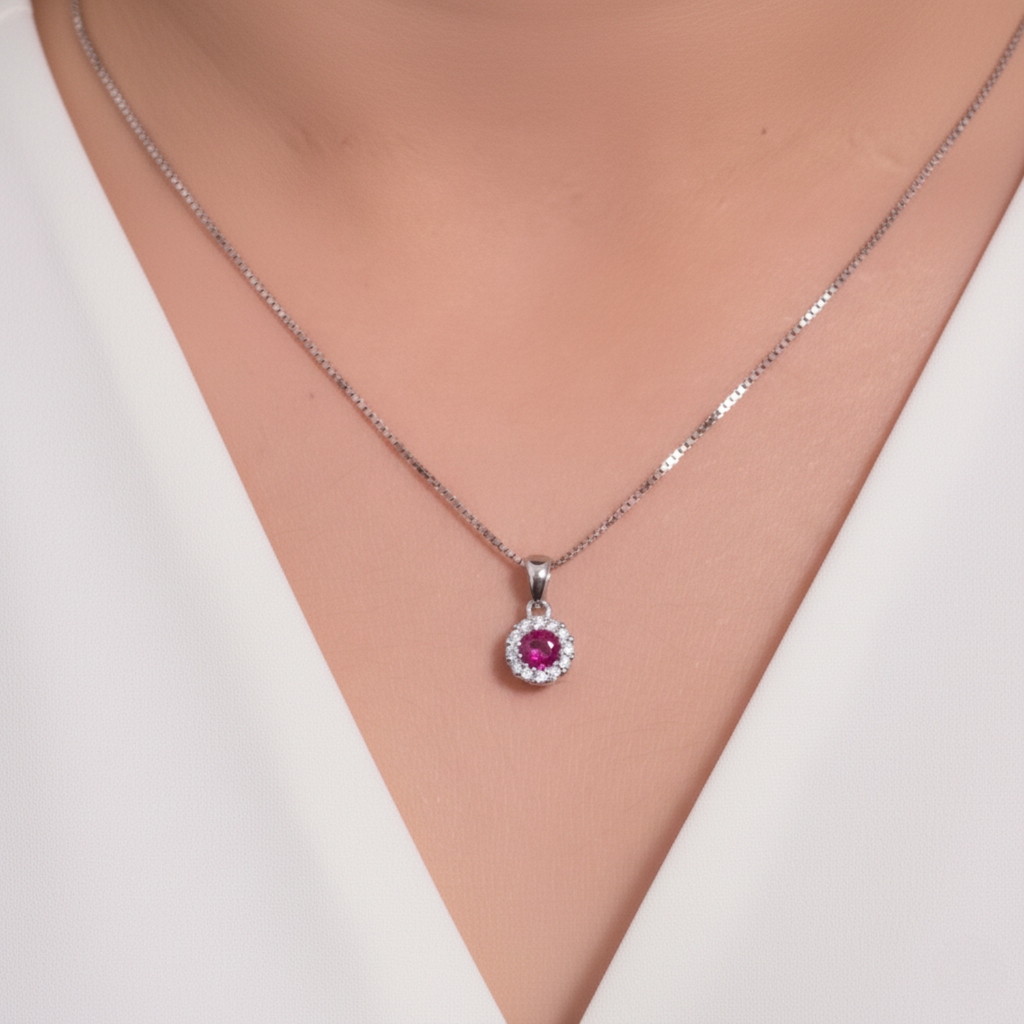 Vivid Pink - Pendant Set