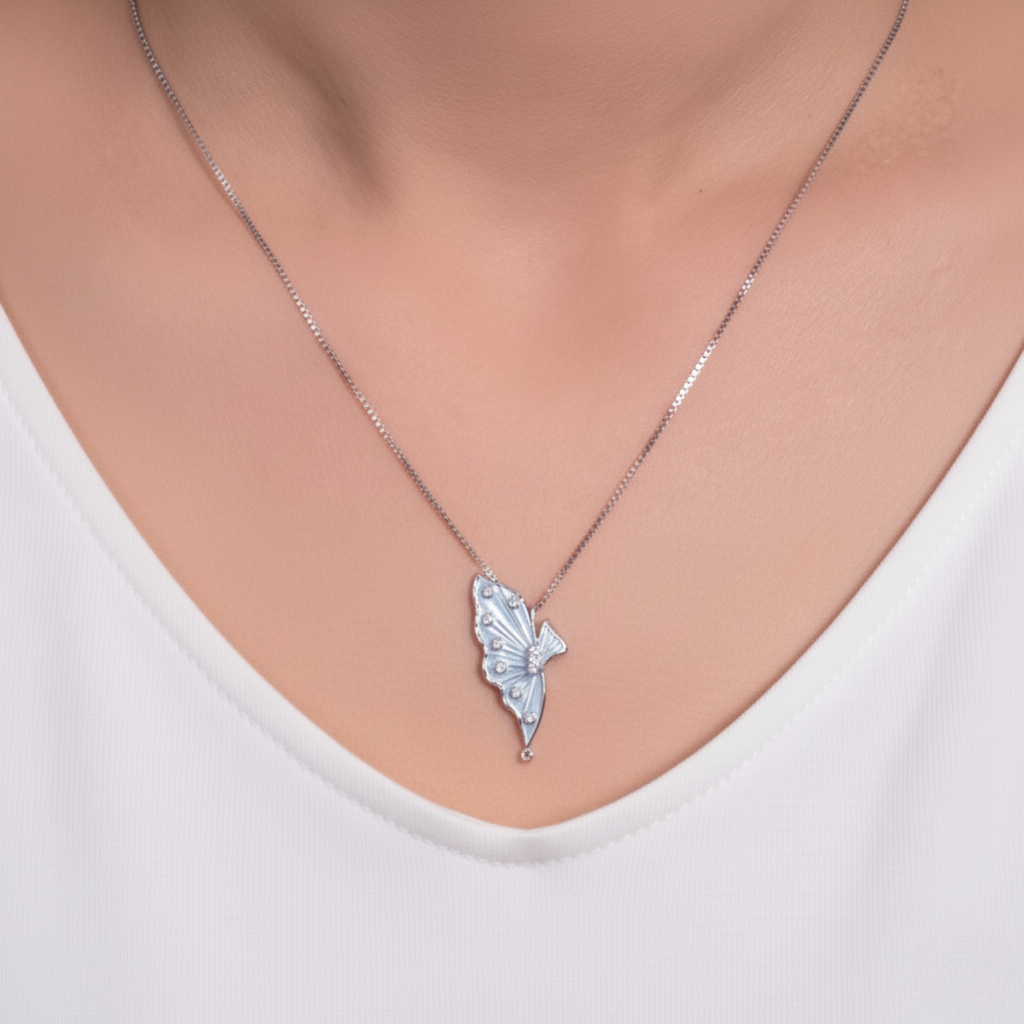 Celestial Wings Pendant Set