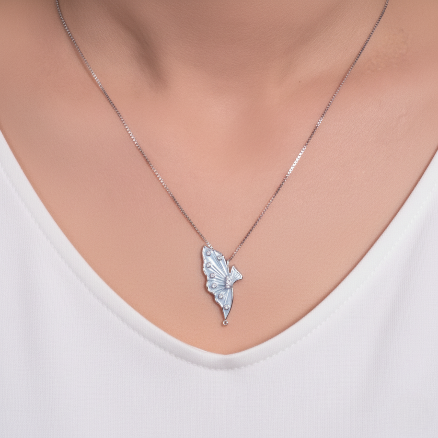 Celestial Wings Pendant Set