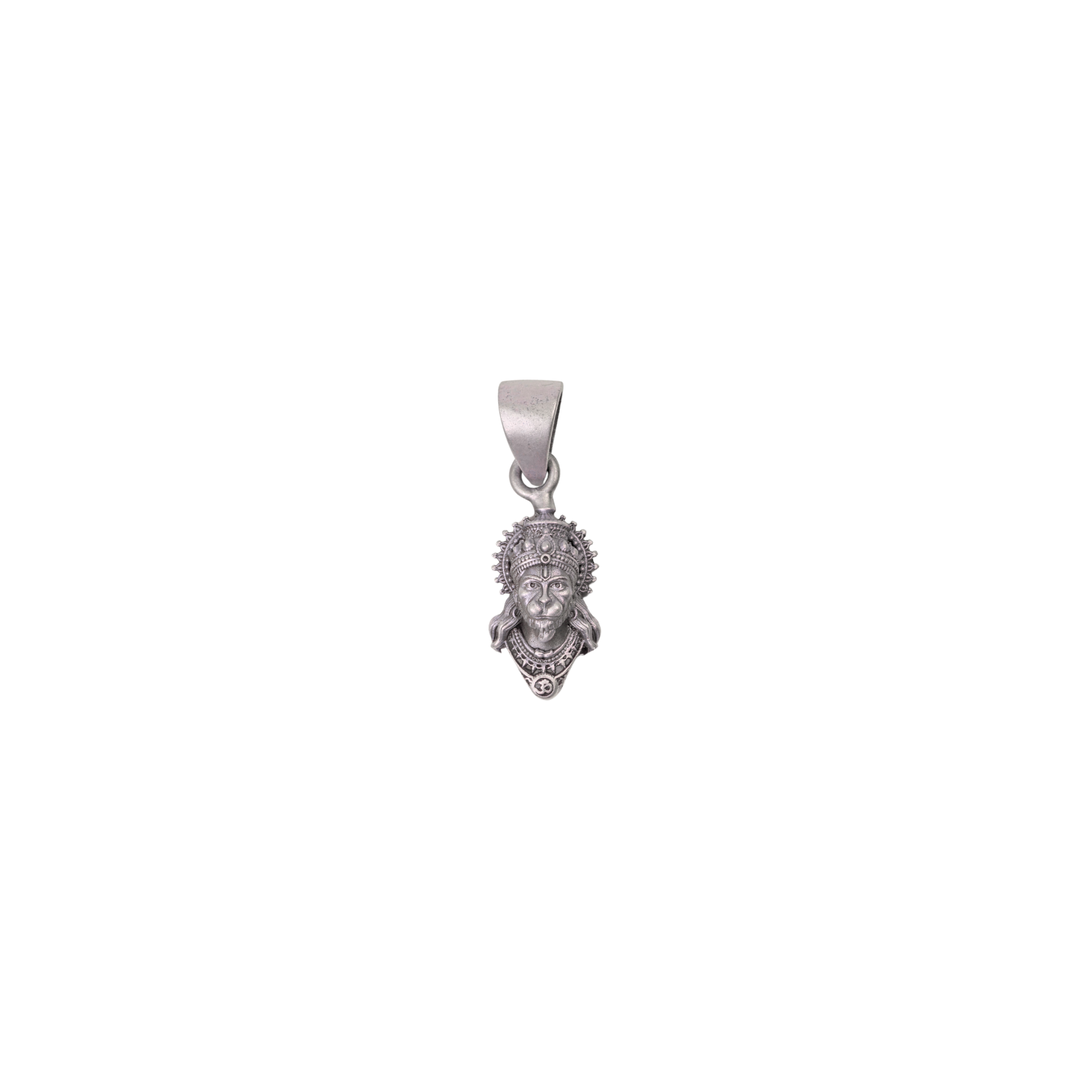 Jai Hanuman Silver Pendant For Him