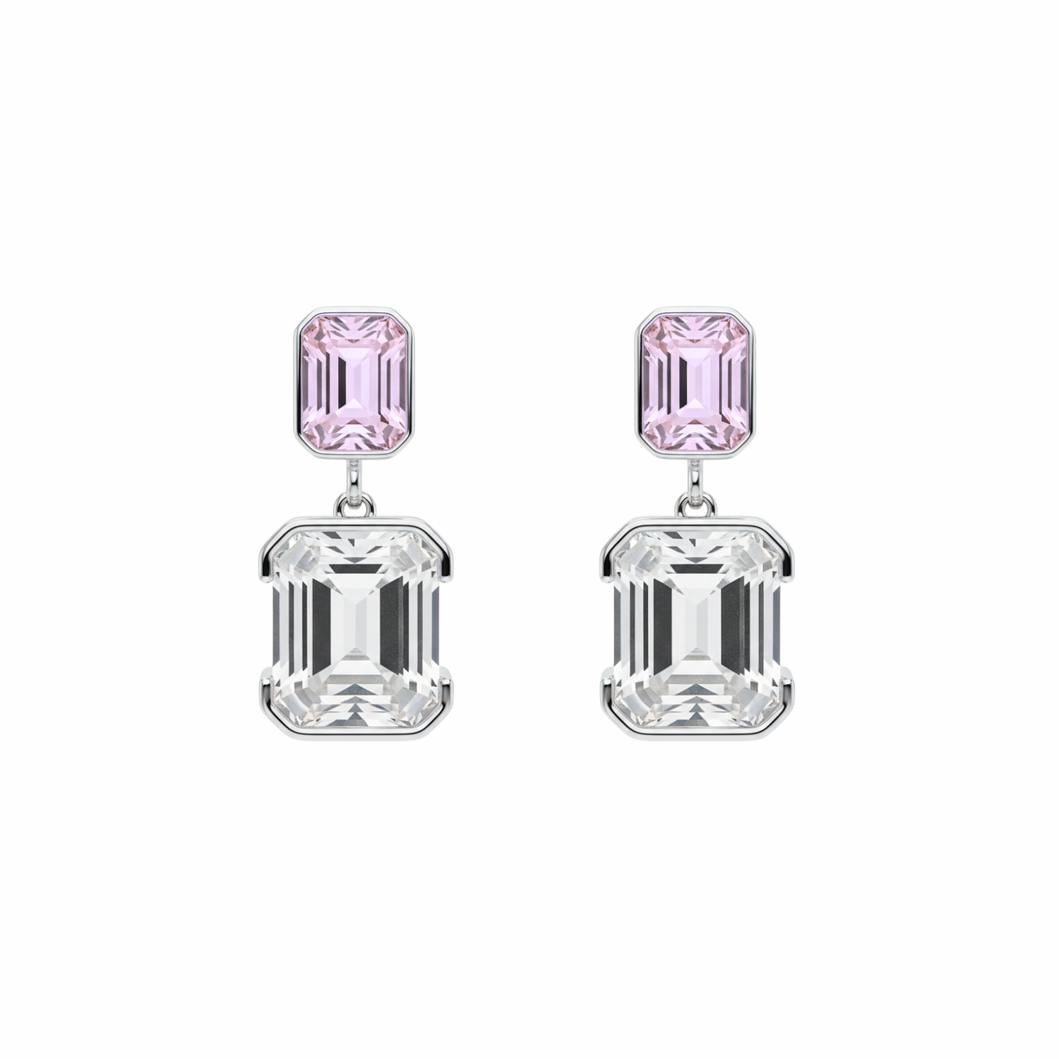 Pink Twin Earrings