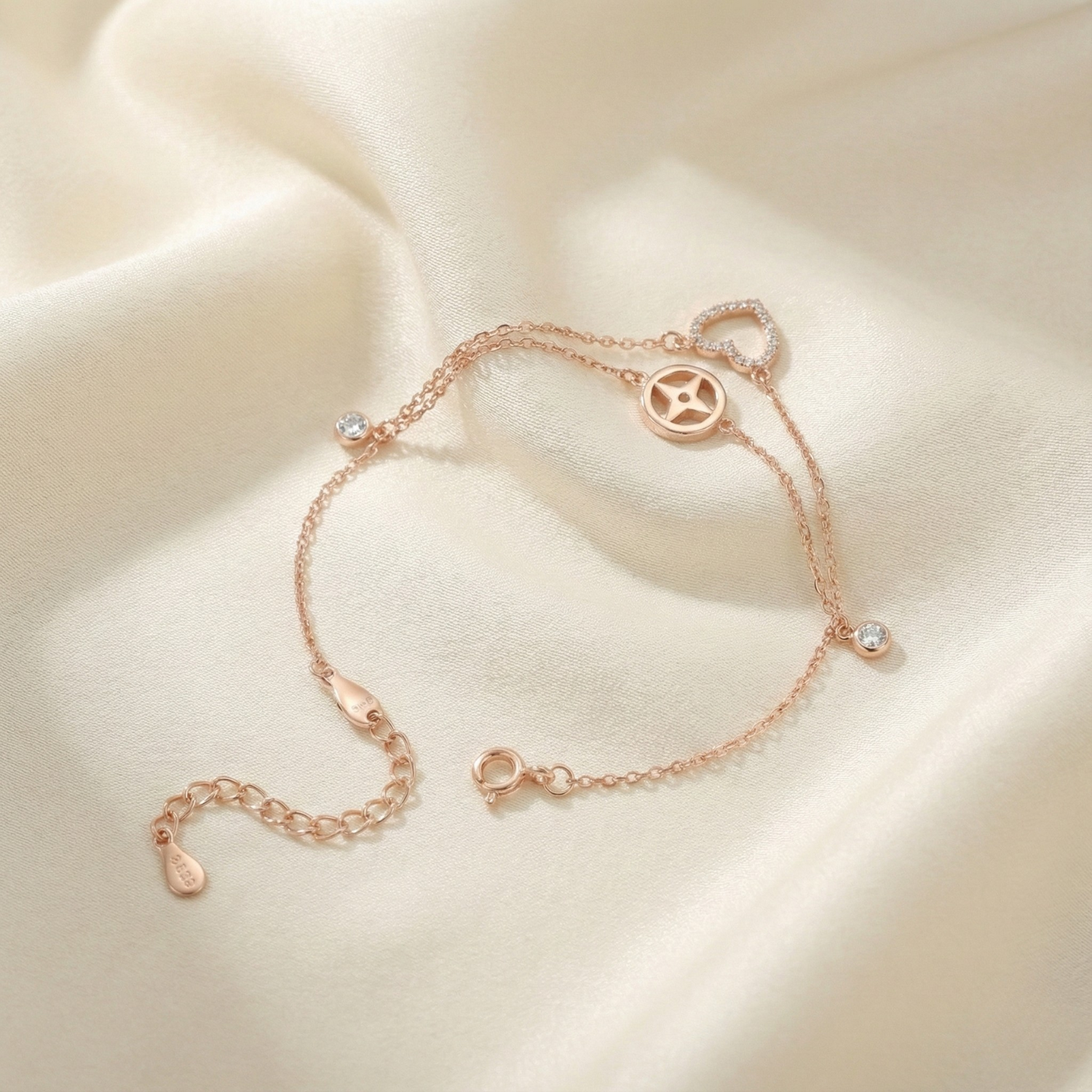 Rose Gold Amour Love Bracelet